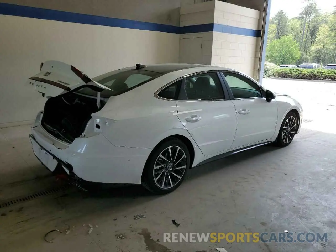 3 Photograph of a damaged car KMHL34J25NA180777 HYUNDAI SONATA 2022