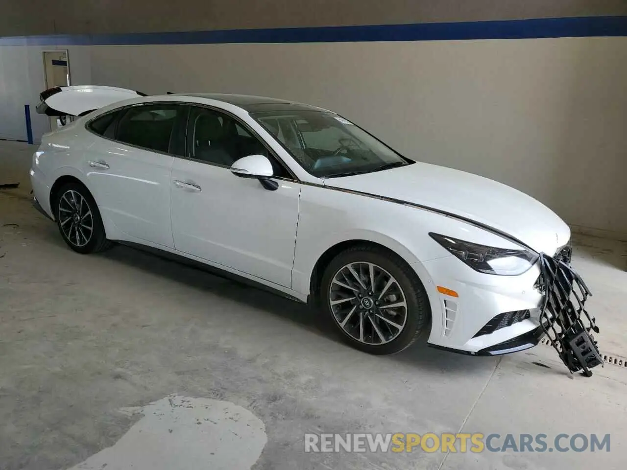 4 Photograph of a damaged car KMHL34J25NA180777 HYUNDAI SONATA 2022