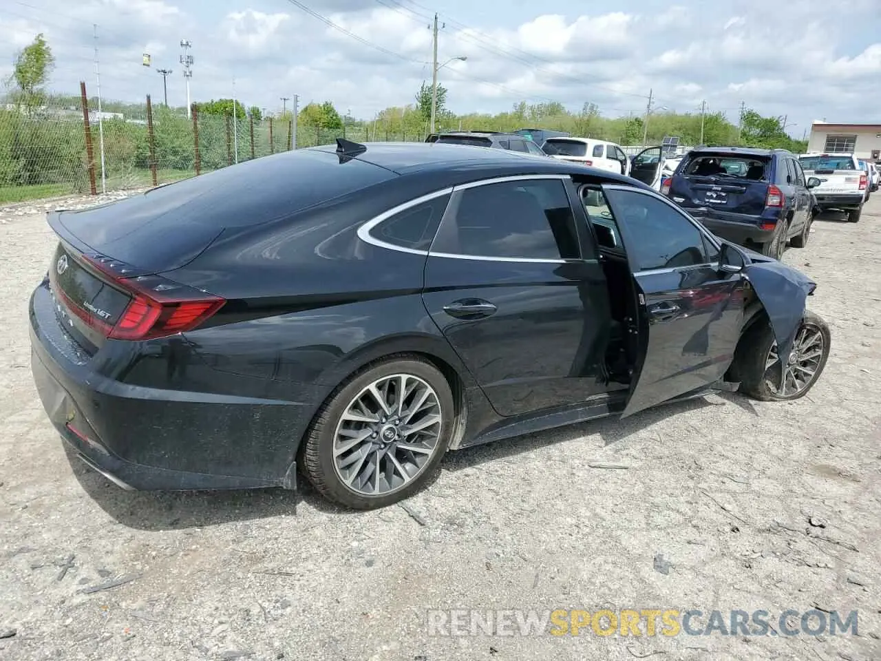 3 Фотография поврежденного автомобиля KMHL34J25NA227354 HYUNDAI SONATA 2022