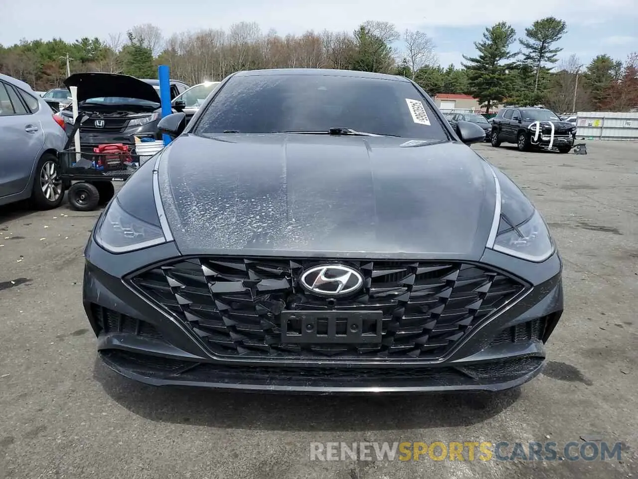 5 Photograph of a damaged car KMHL34J29NA216471 HYUNDAI SONATA 2022