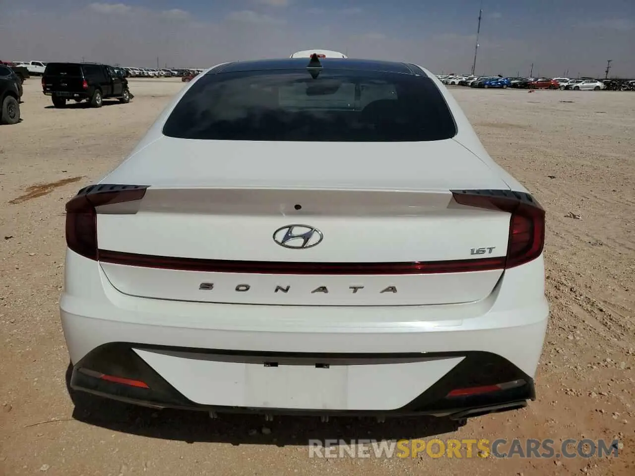 6 Photograph of a damaged car KMHL44J25NA227738 HYUNDAI SONATA 2022