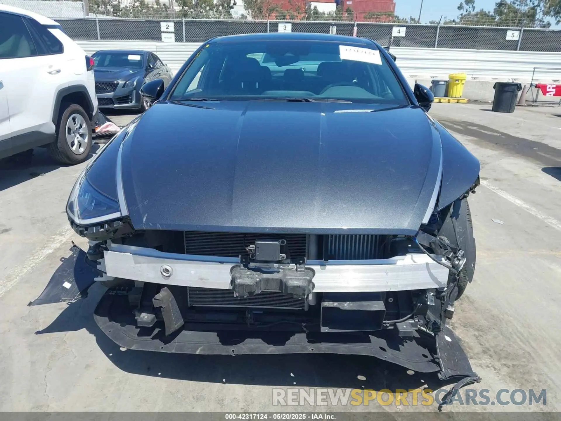 6 Photograph of a damaged car KMHL44J28NA235994 HYUNDAI SONATA 2022