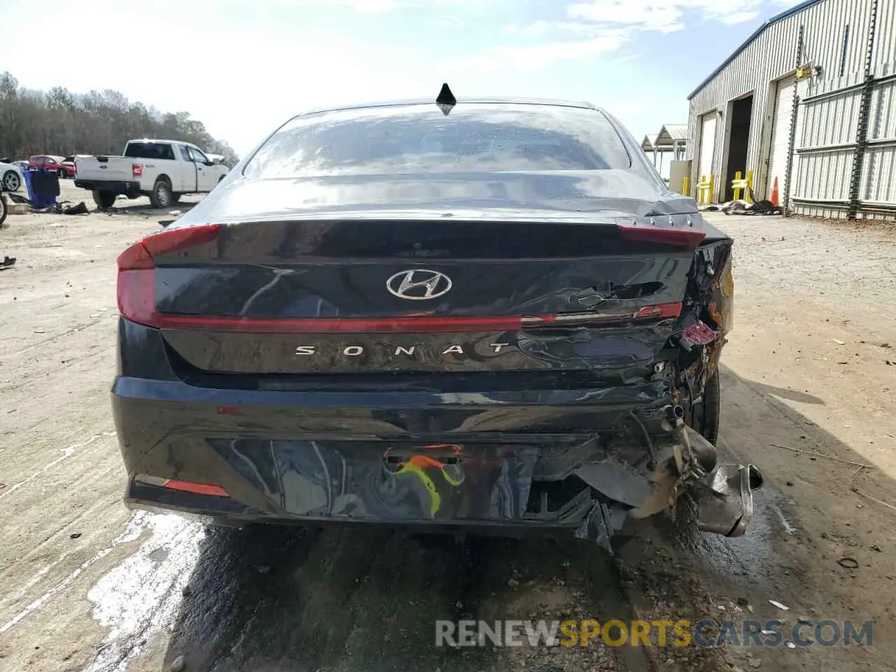 6 Photograph of a damaged car KMHL64JA0NA232041 HYUNDAI SONATA 2022