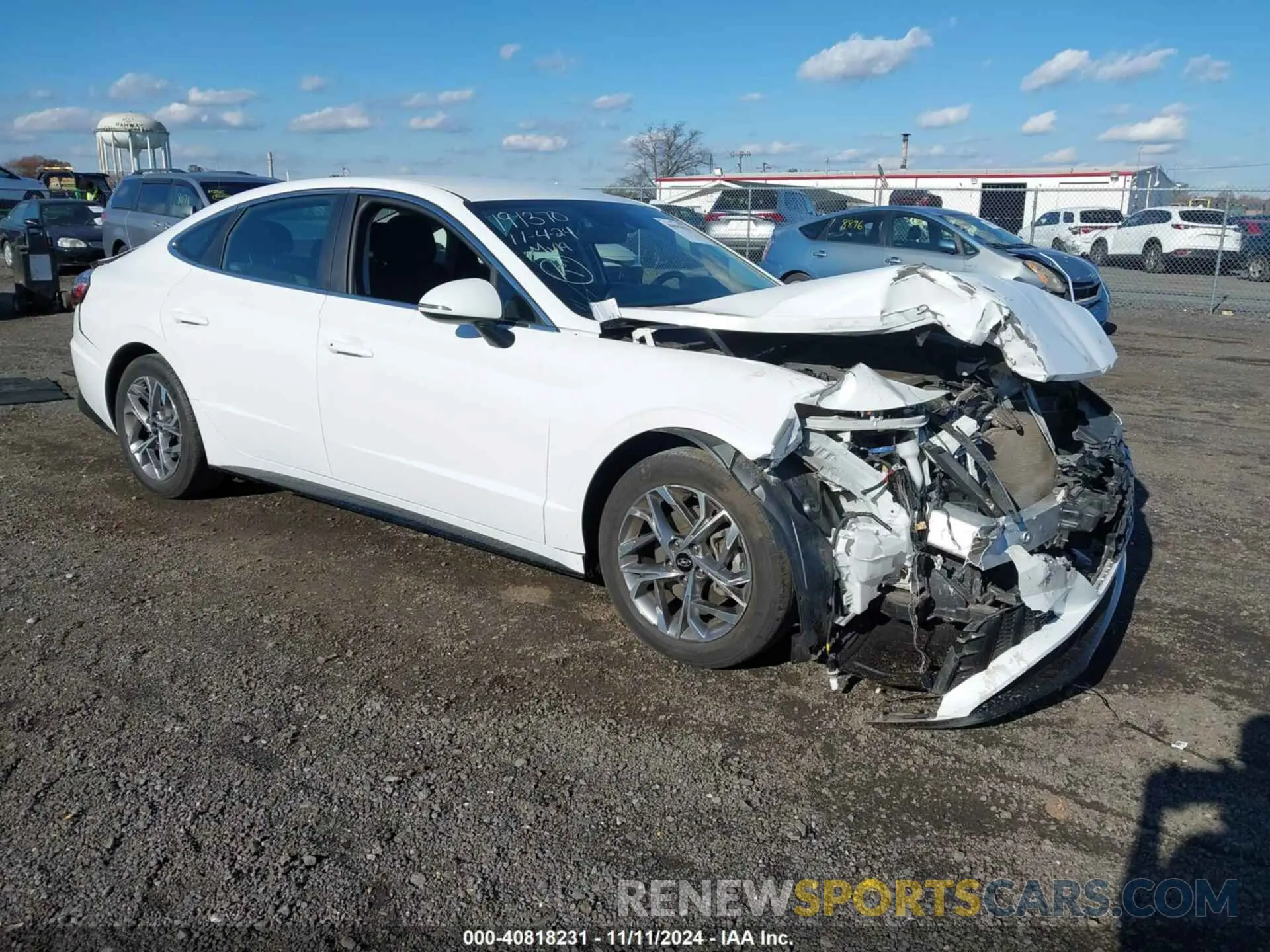 1 Фотография поврежденного автомобиля KMHL64JA2NA238603 HYUNDAI SONATA 2022