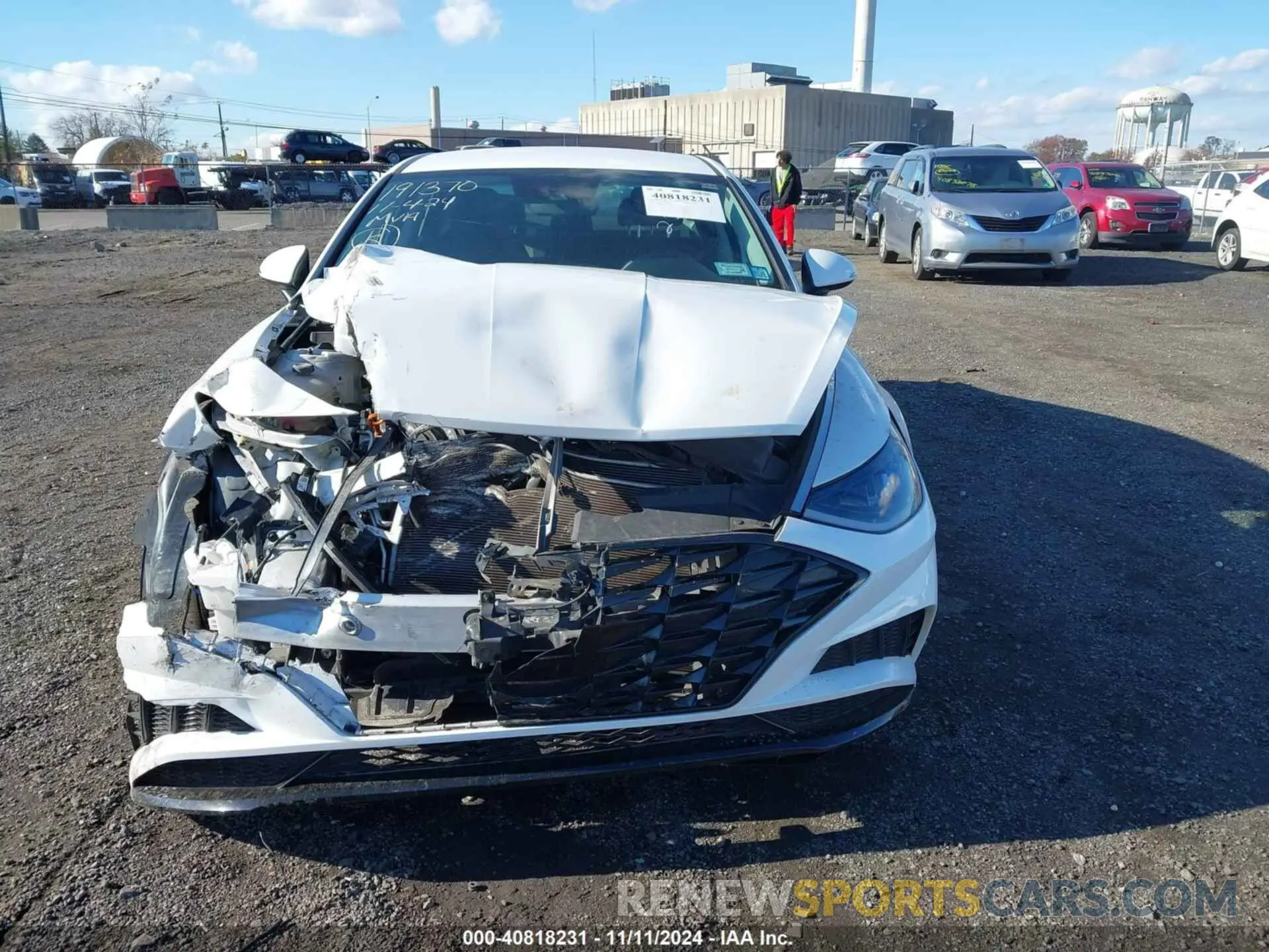 12 Фотография поврежденного автомобиля KMHL64JA2NA238603 HYUNDAI SONATA 2022