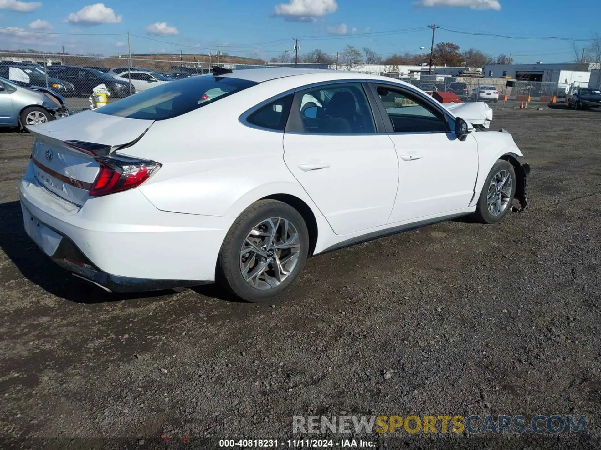 4 Фотография поврежденного автомобиля KMHL64JA2NA238603 HYUNDAI SONATA 2022