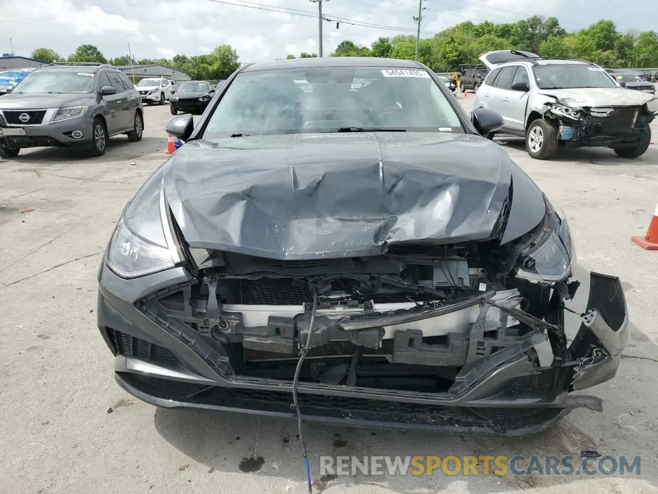 5 Photograph of a damaged car KMHL64JA4NA234827 HYUNDAI SONATA 2022