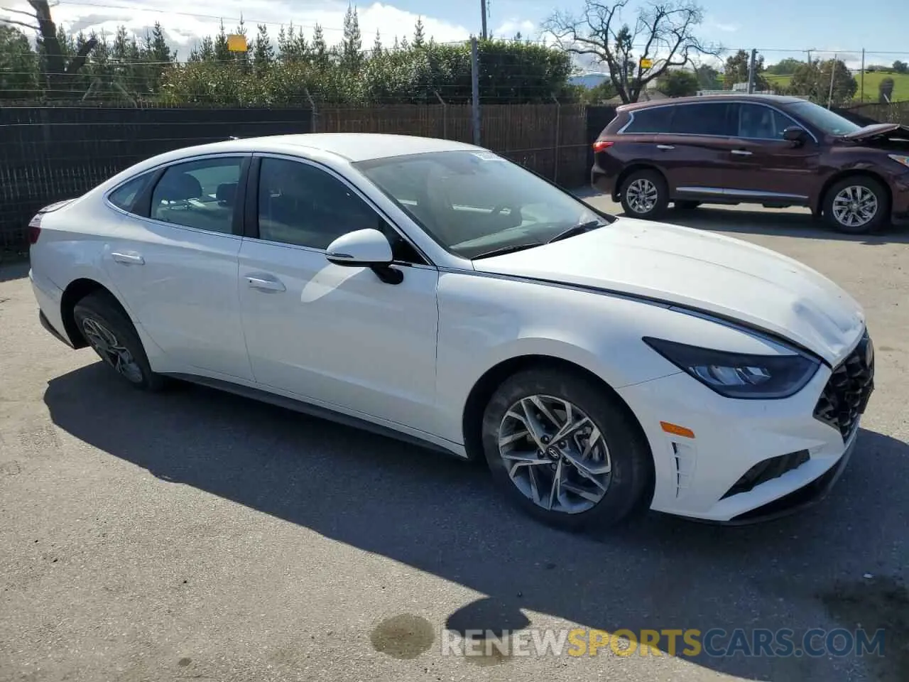 4 Фотография поврежденного автомобиля KMHL64JA6NA205992 HYUNDAI SONATA 2022