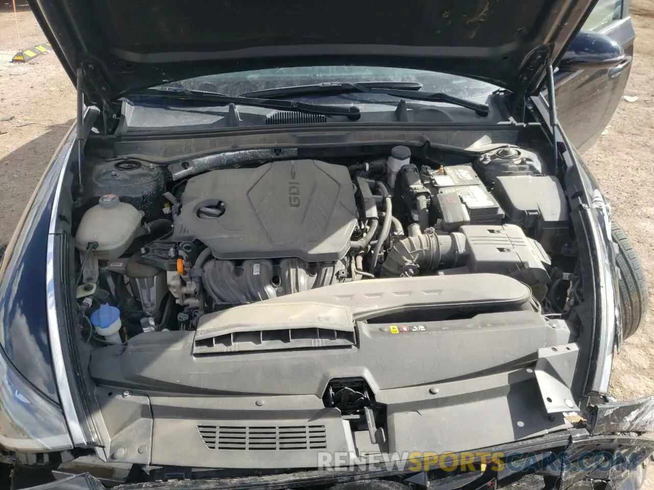11 Photograph of a damaged car KMHL64JA6NA218807 HYUNDAI SONATA 2022