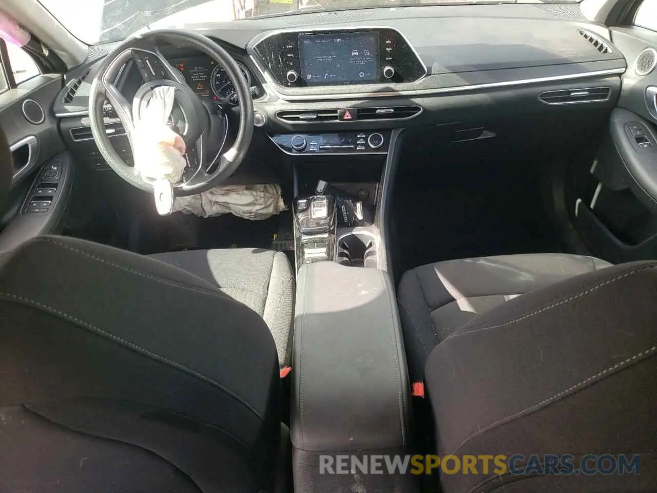 8 Photograph of a damaged car KMHL64JA6NA218807 HYUNDAI SONATA 2022