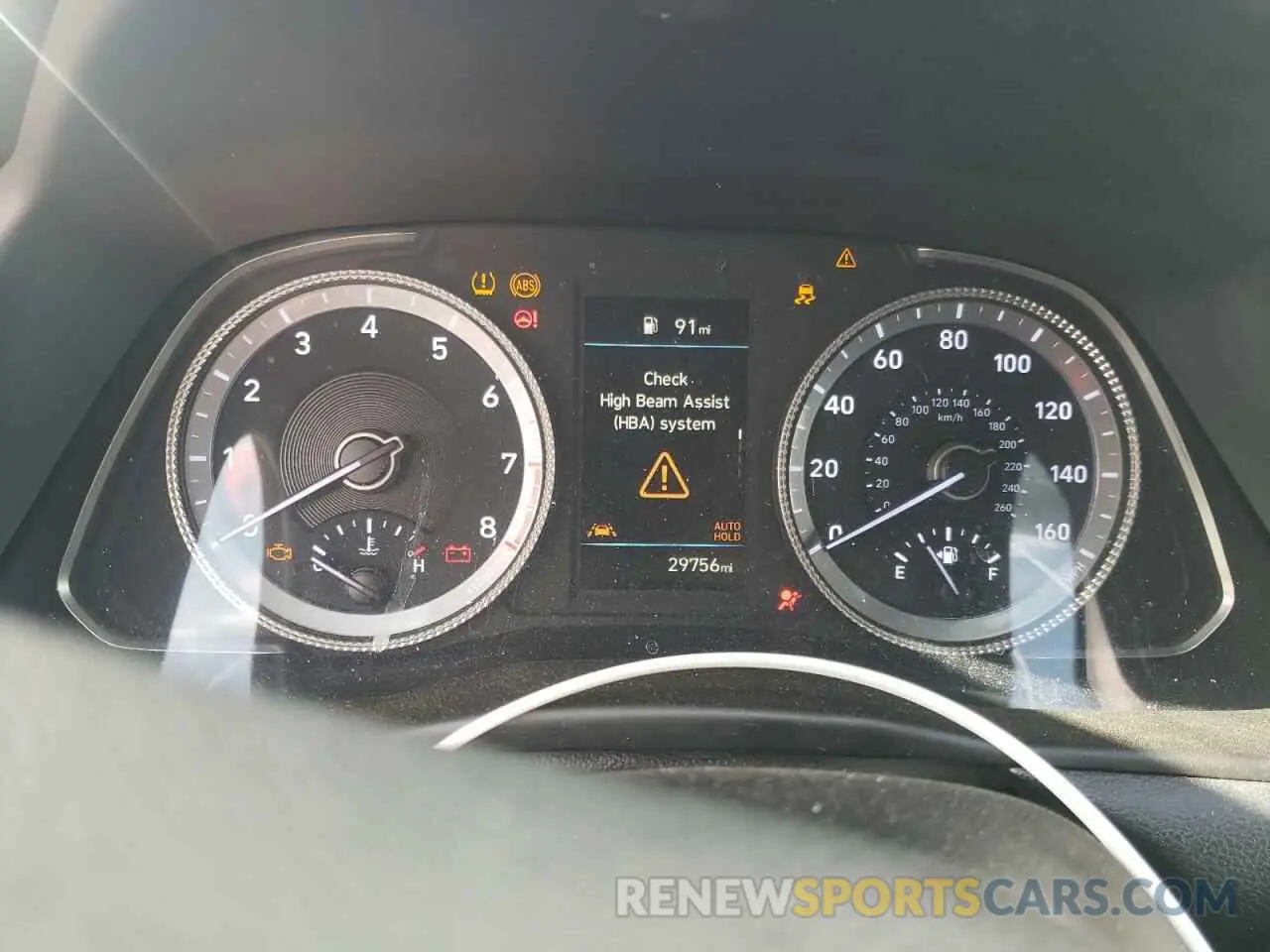 9 Photograph of a damaged car KMHL64JA6NA218807 HYUNDAI SONATA 2022