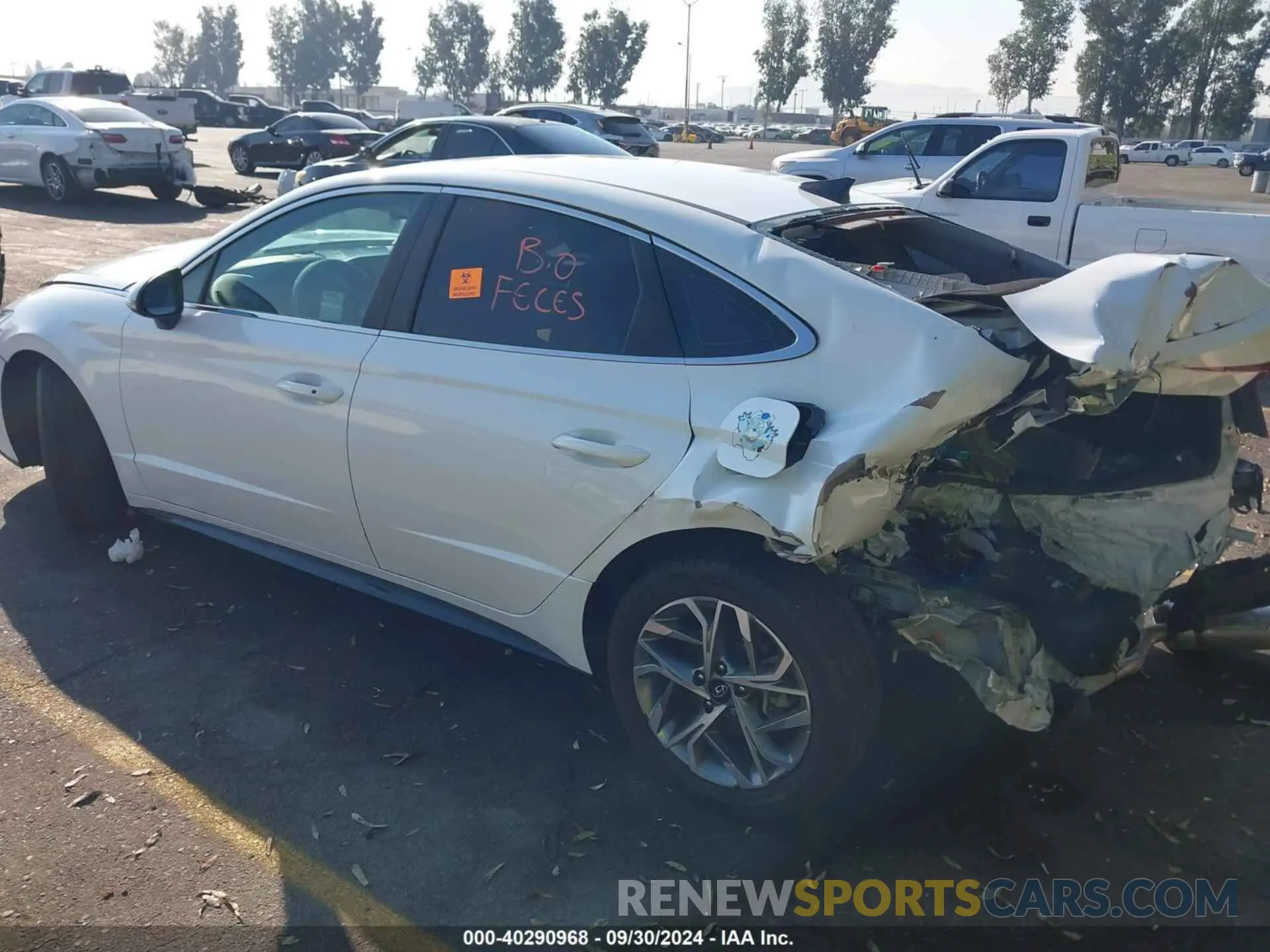 3 Photograph of a damaged car KMHL64JA7NA215155 HYUNDAI SONATA 2022