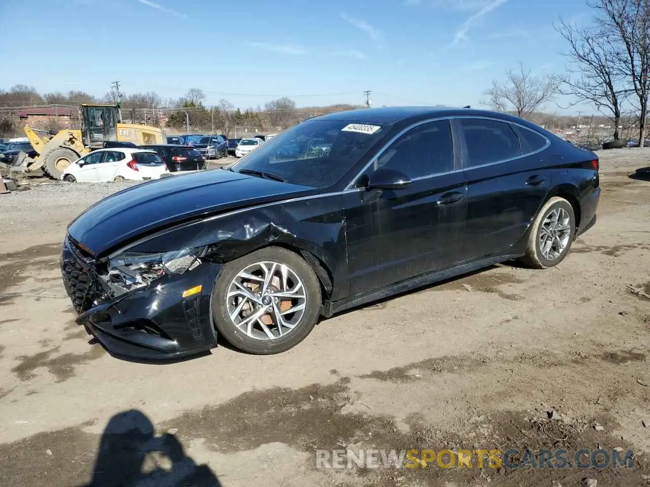 1 Photograph of a damaged car KMHL64JA7NA235387 HYUNDAI SONATA 2022