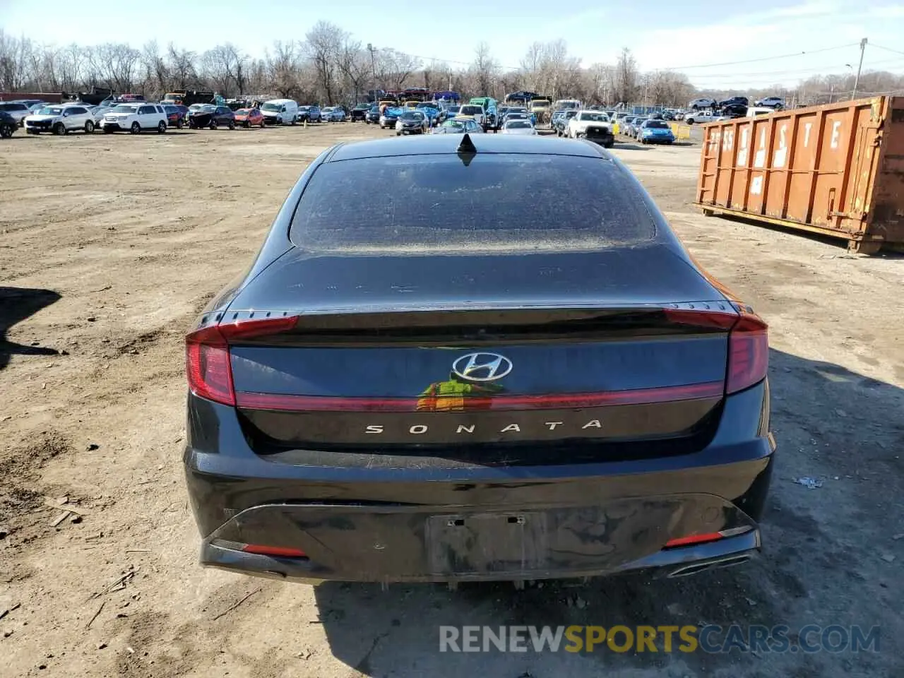 6 Photograph of a damaged car KMHL64JA7NA235387 HYUNDAI SONATA 2022