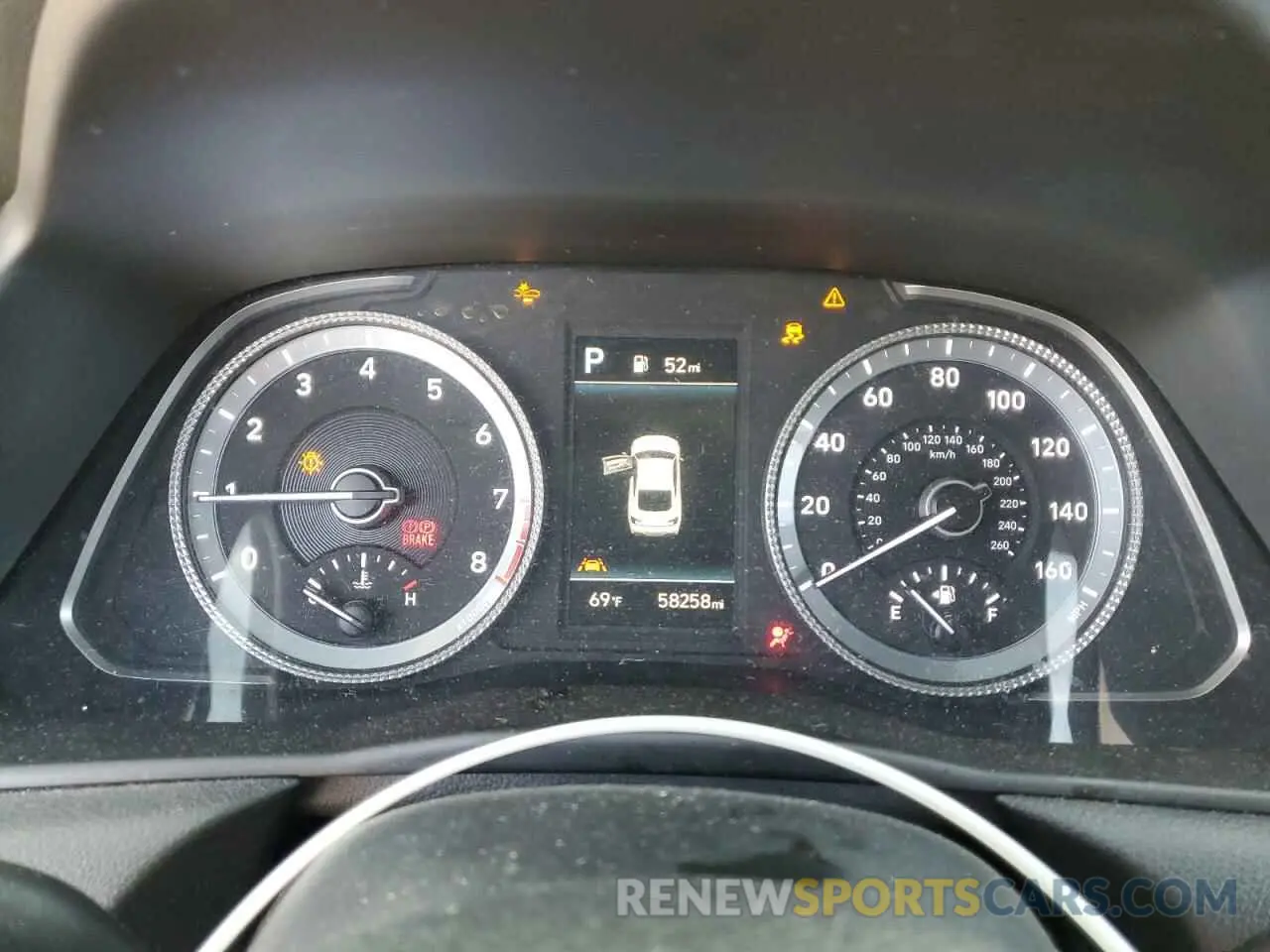 9 Photograph of a damaged car KMHL64JA7NA235387 HYUNDAI SONATA 2022
