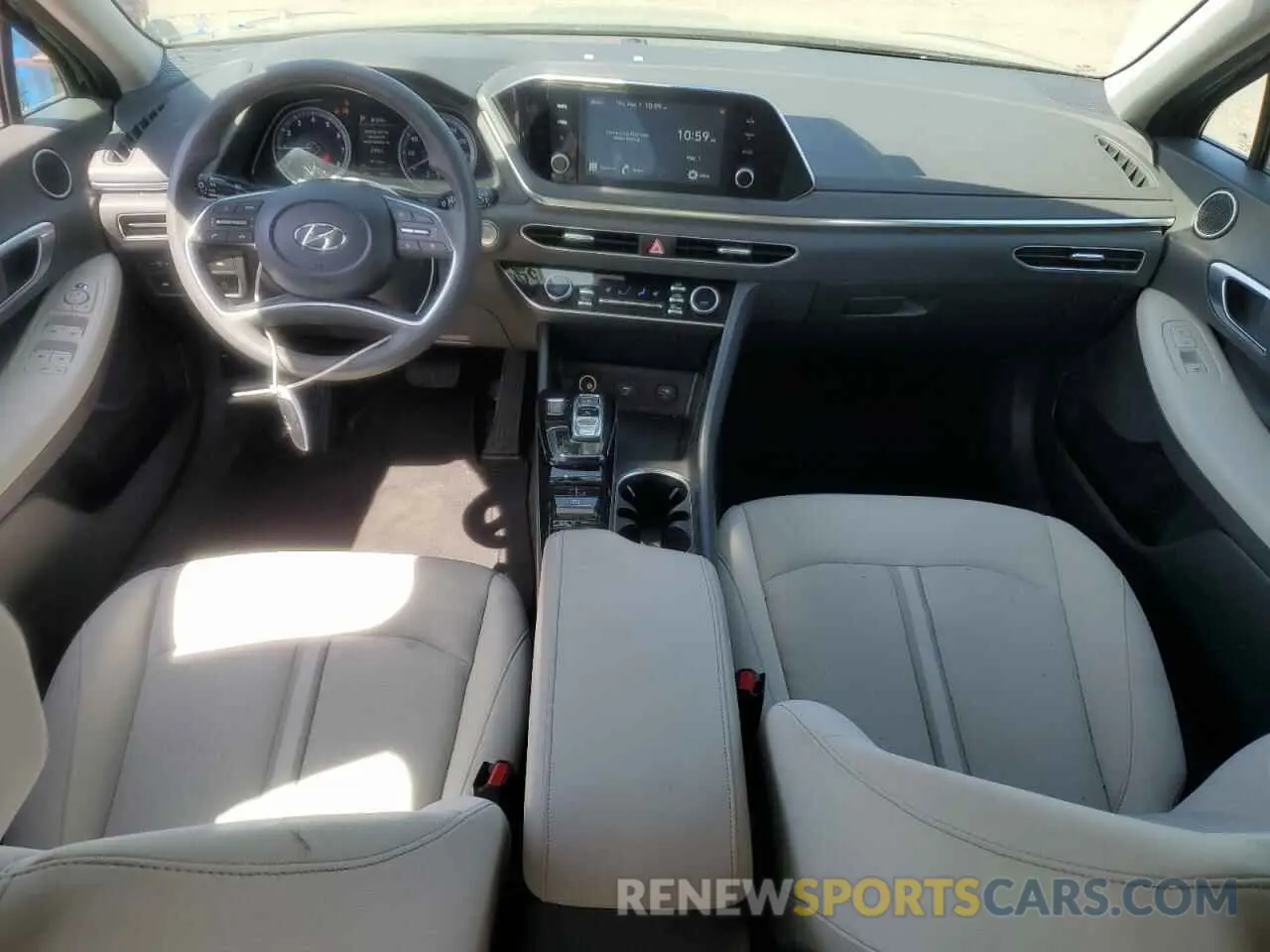 8 Photograph of a damaged car KMHL64JA8NA177872 HYUNDAI SONATA 2022