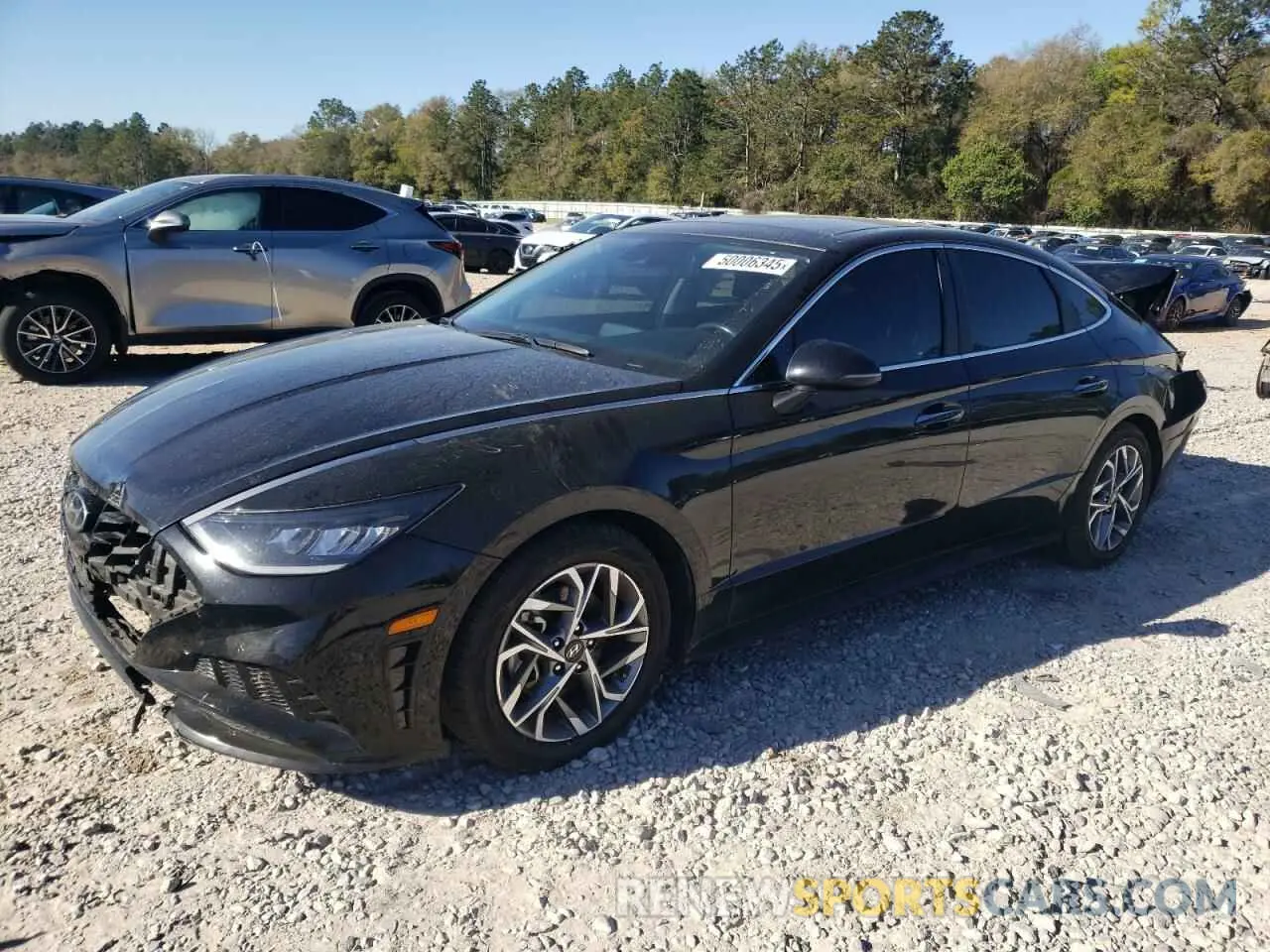 1 Photograph of a damaged car KMHL14JA0PA249116 HYUNDAI SONATA 2023