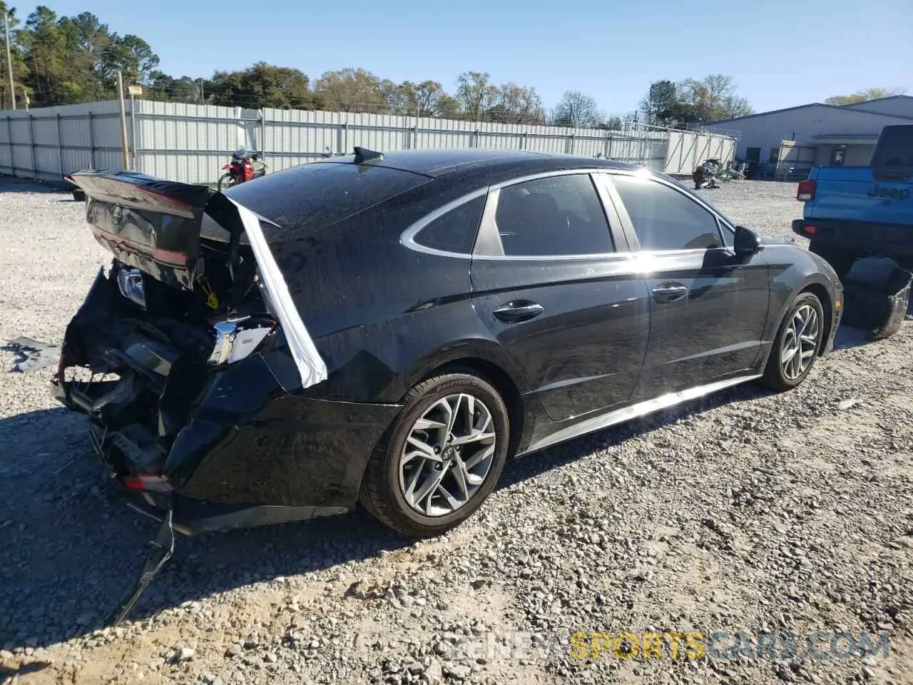 3 Photograph of a damaged car KMHL14JA0PA249116 HYUNDAI SONATA 2023