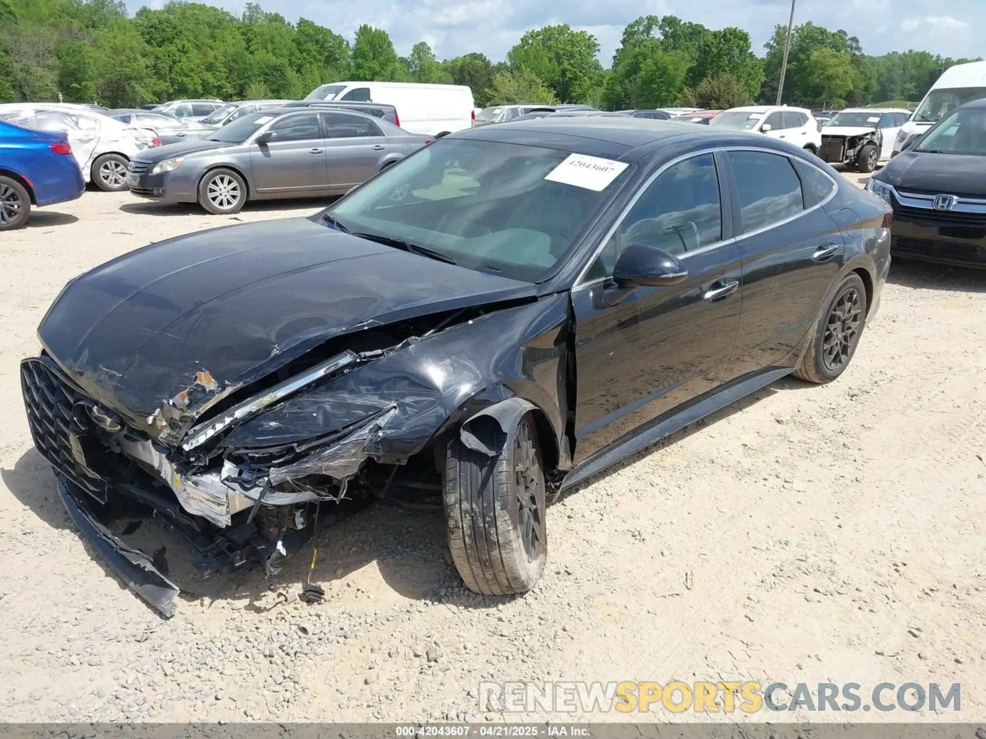 2 Фотография поврежденного автомобиля KMHL14JA0PA295917 HYUNDAI SONATA 2023