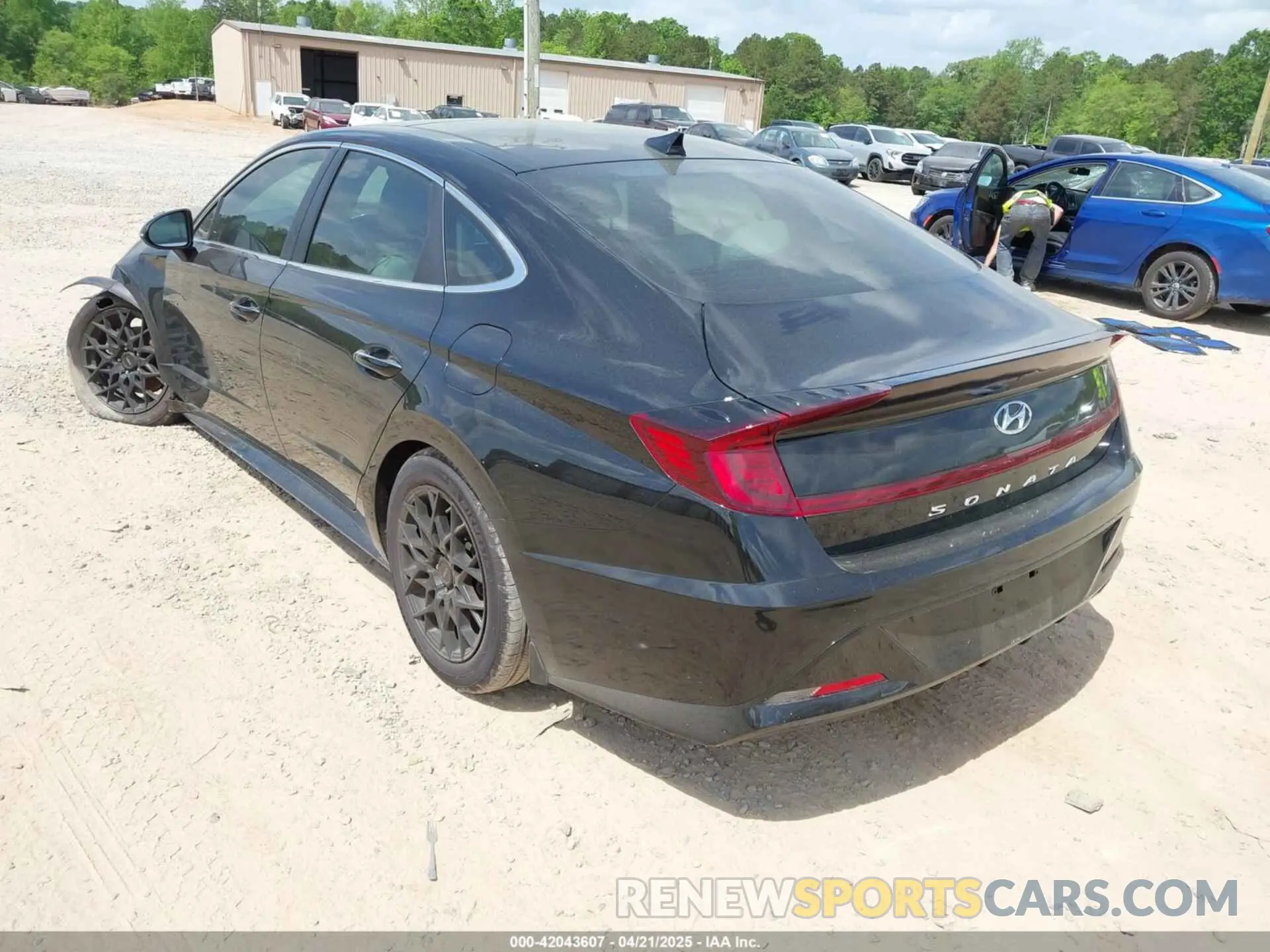 3 Фотография поврежденного автомобиля KMHL14JA0PA295917 HYUNDAI SONATA 2023