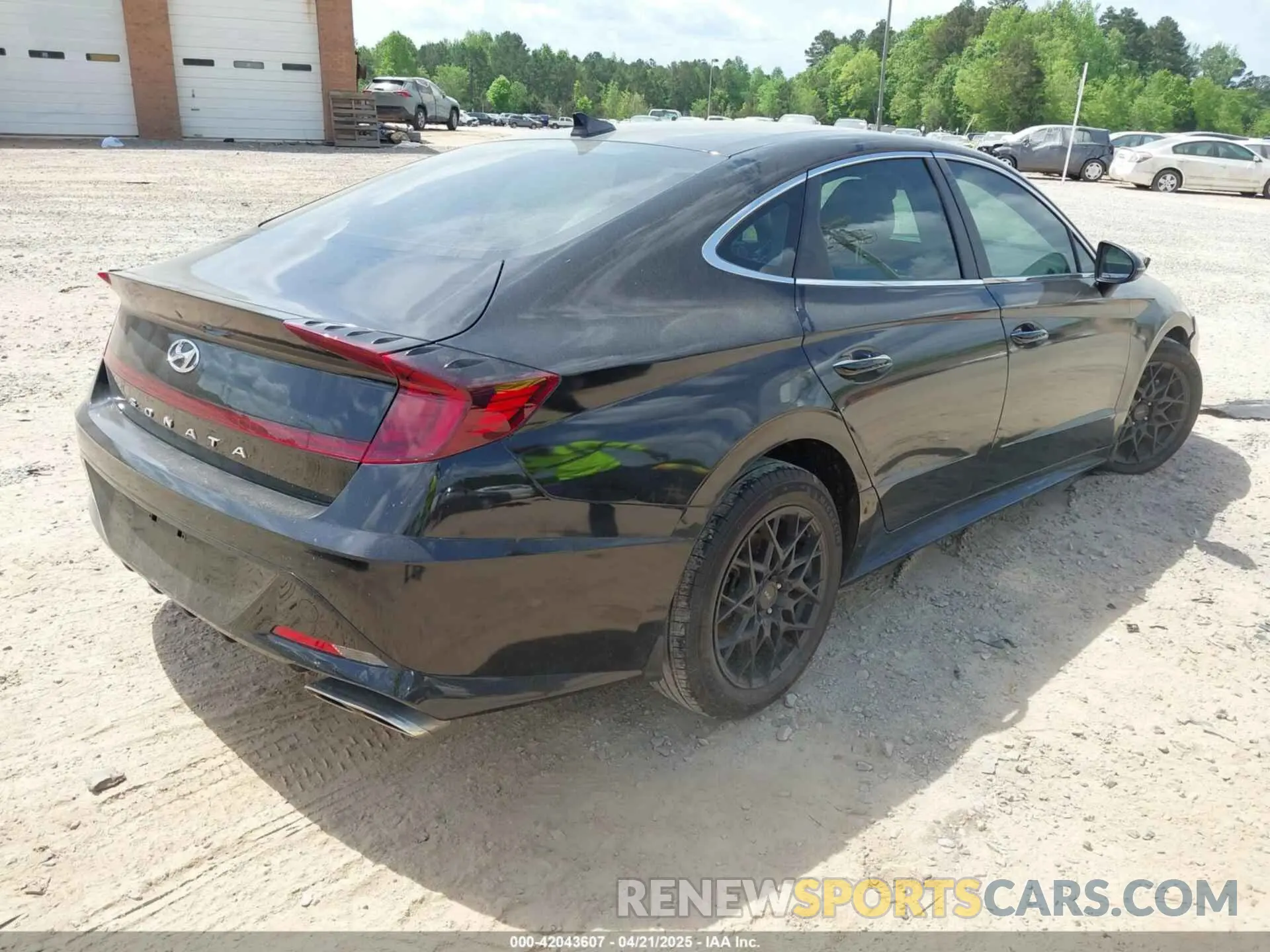 4 Фотография поврежденного автомобиля KMHL14JA0PA295917 HYUNDAI SONATA 2023