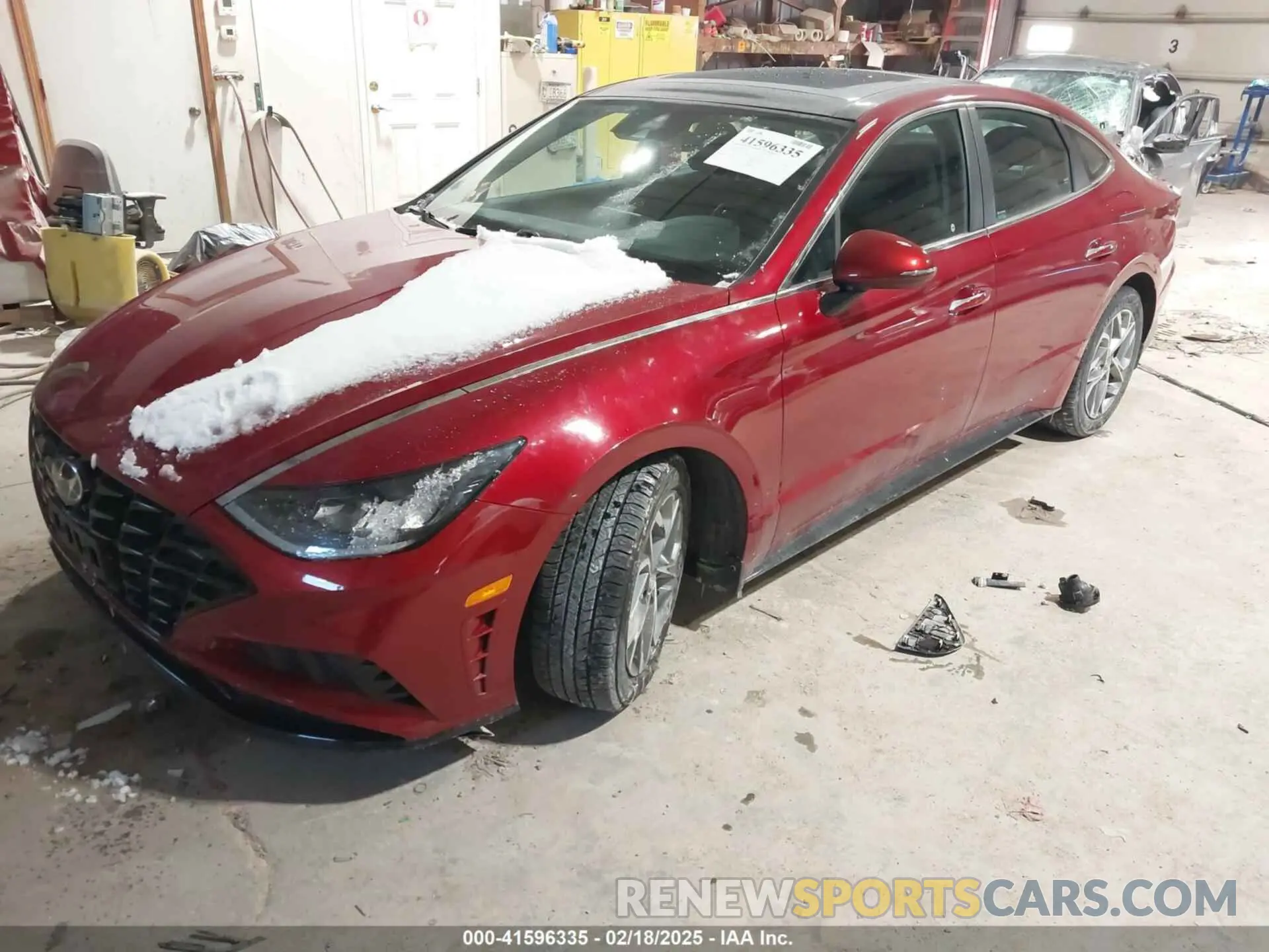 2 Photograph of a damaged car KMHL14JA2PA276432 HYUNDAI SONATA 2023