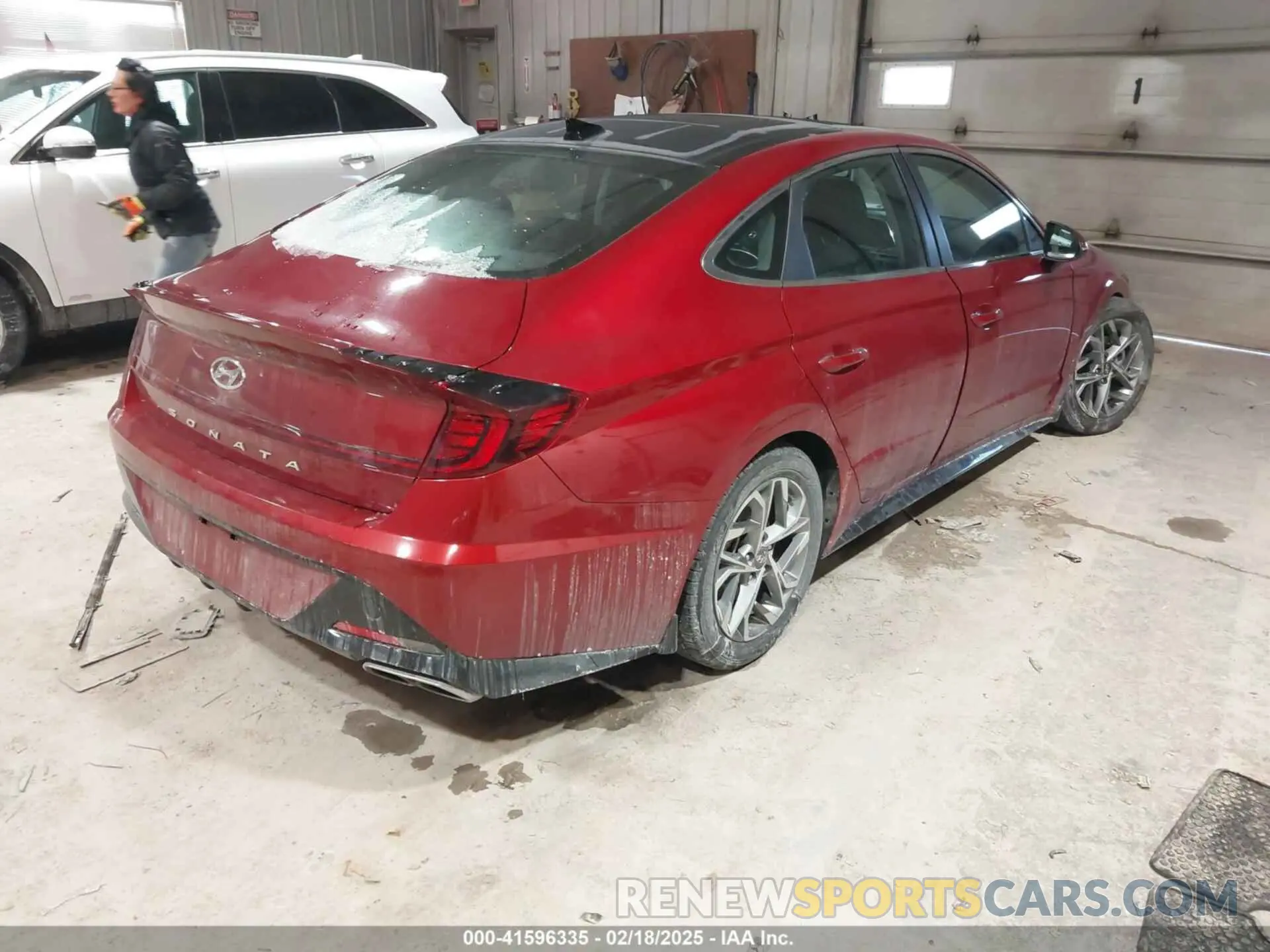 4 Photograph of a damaged car KMHL14JA2PA276432 HYUNDAI SONATA 2023