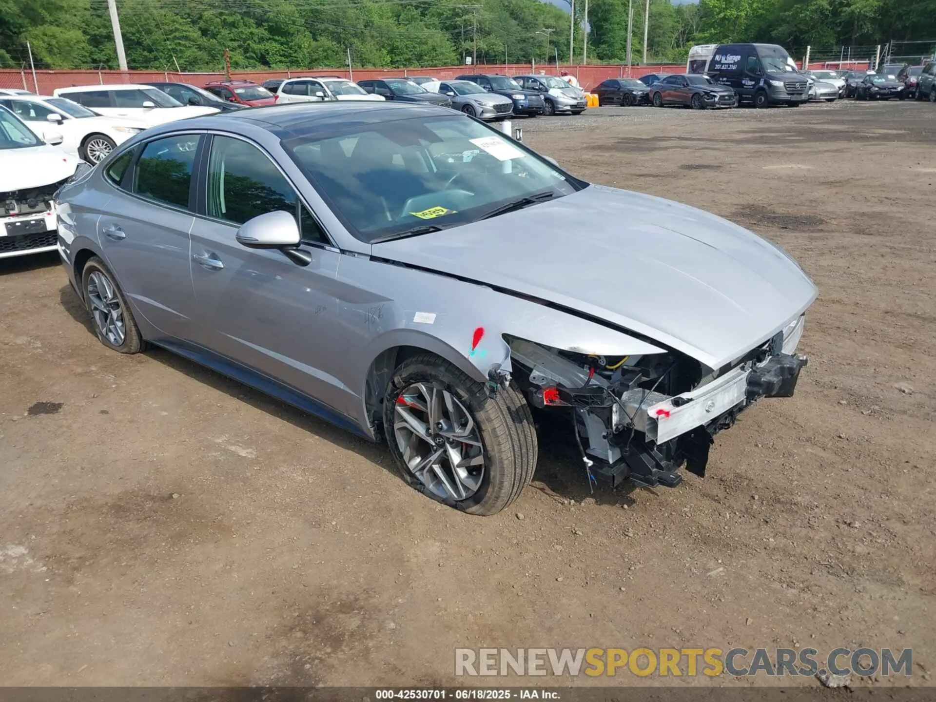 1 Фотография поврежденного автомобиля KMHL14JA2PA332403 HYUNDAI SONATA 2023
