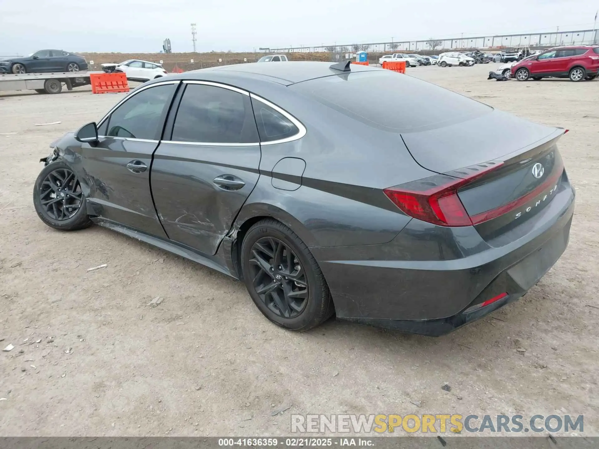 3 Фотография поврежденного автомобиля KMHL14JA2PA342851 HYUNDAI SONATA 2023