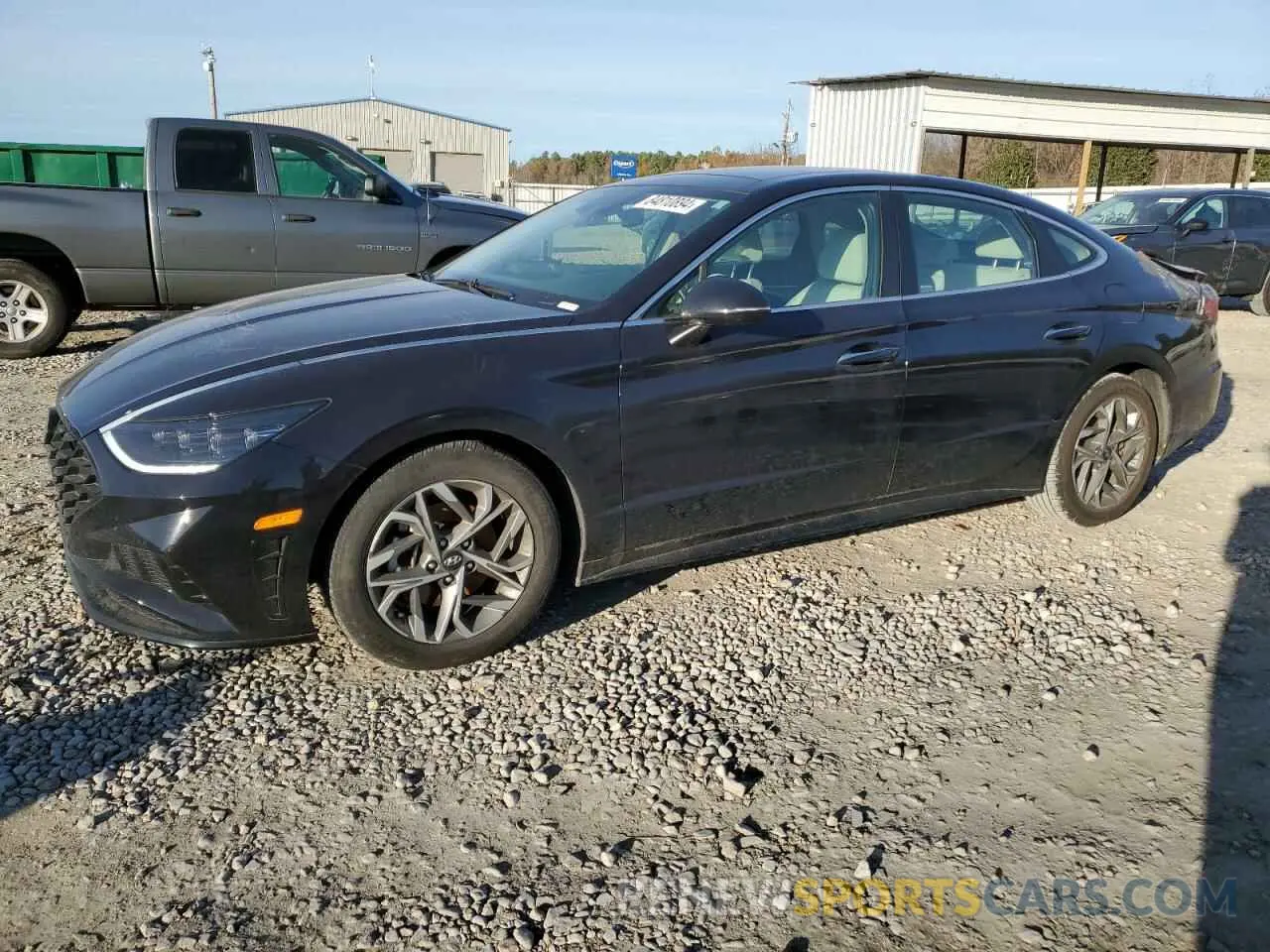 1 Photograph of a damaged car KMHL14JA2PA346723 HYUNDAI SONATA 2023