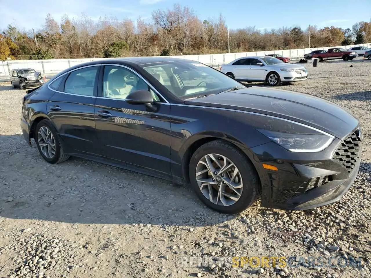 4 Photograph of a damaged car KMHL14JA2PA346723 HYUNDAI SONATA 2023