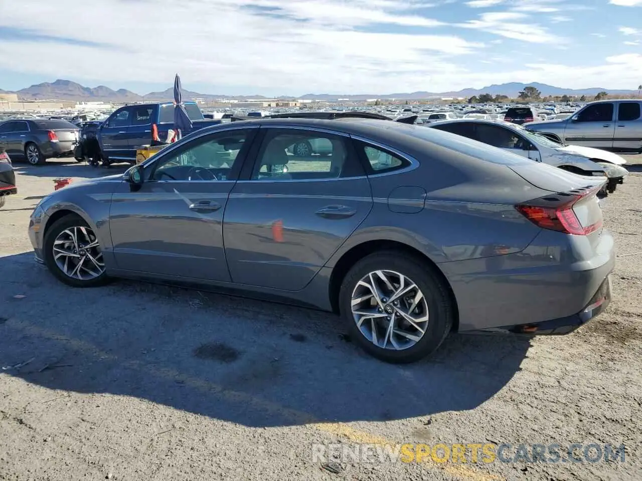 2 Photograph of a damaged car KMHL14JA3PA272017 HYUNDAI SONATA 2023