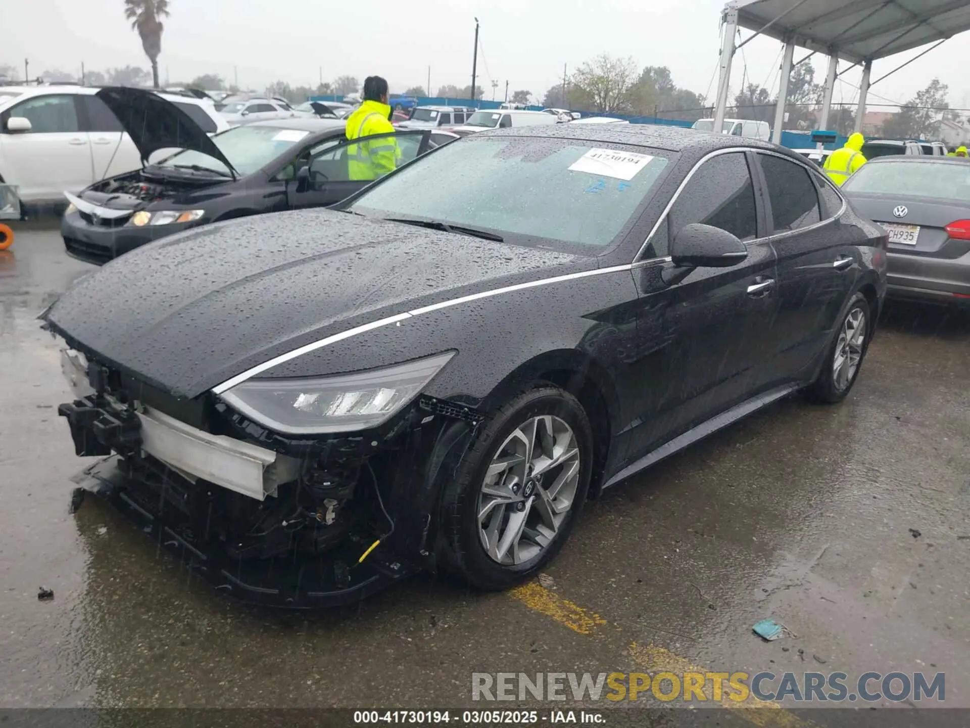 2 Фотография поврежденного автомобиля KMHL14JA4PA294477 HYUNDAI SONATA 2023