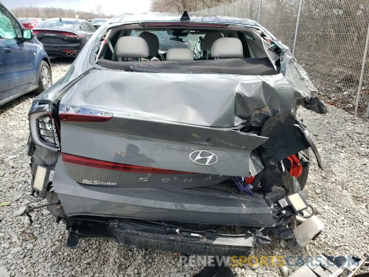 6 Фотография поврежденного автомобиля KMHL14JA4PA302531 HYUNDAI SONATA 2023