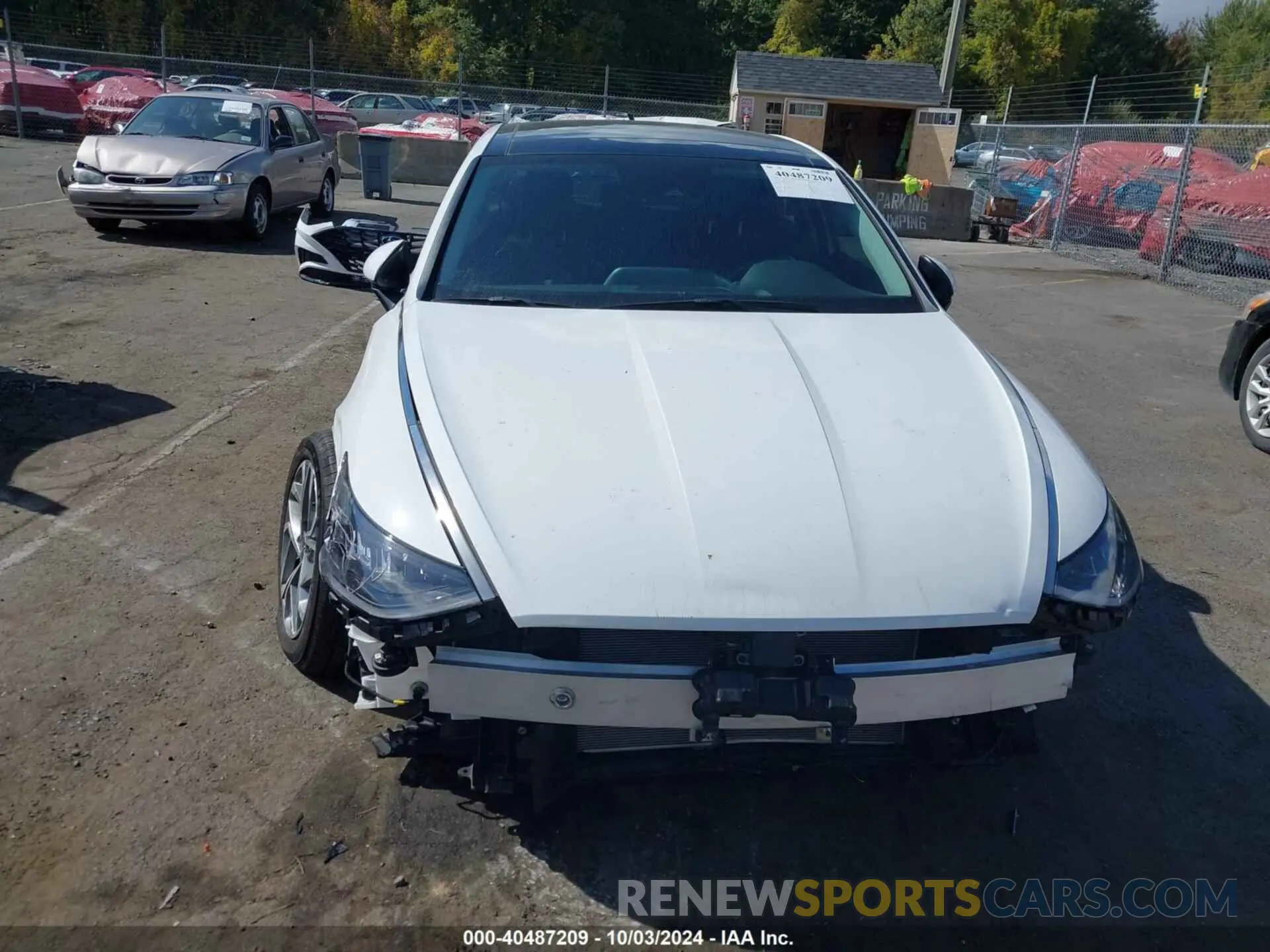13 Photograph of a damaged car KMHL14JA5PA282628 HYUNDAI SONATA 2023