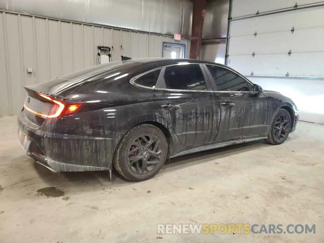 3 Photograph of a damaged car KMHL14JA5PA282841 HYUNDAI SONATA 2023