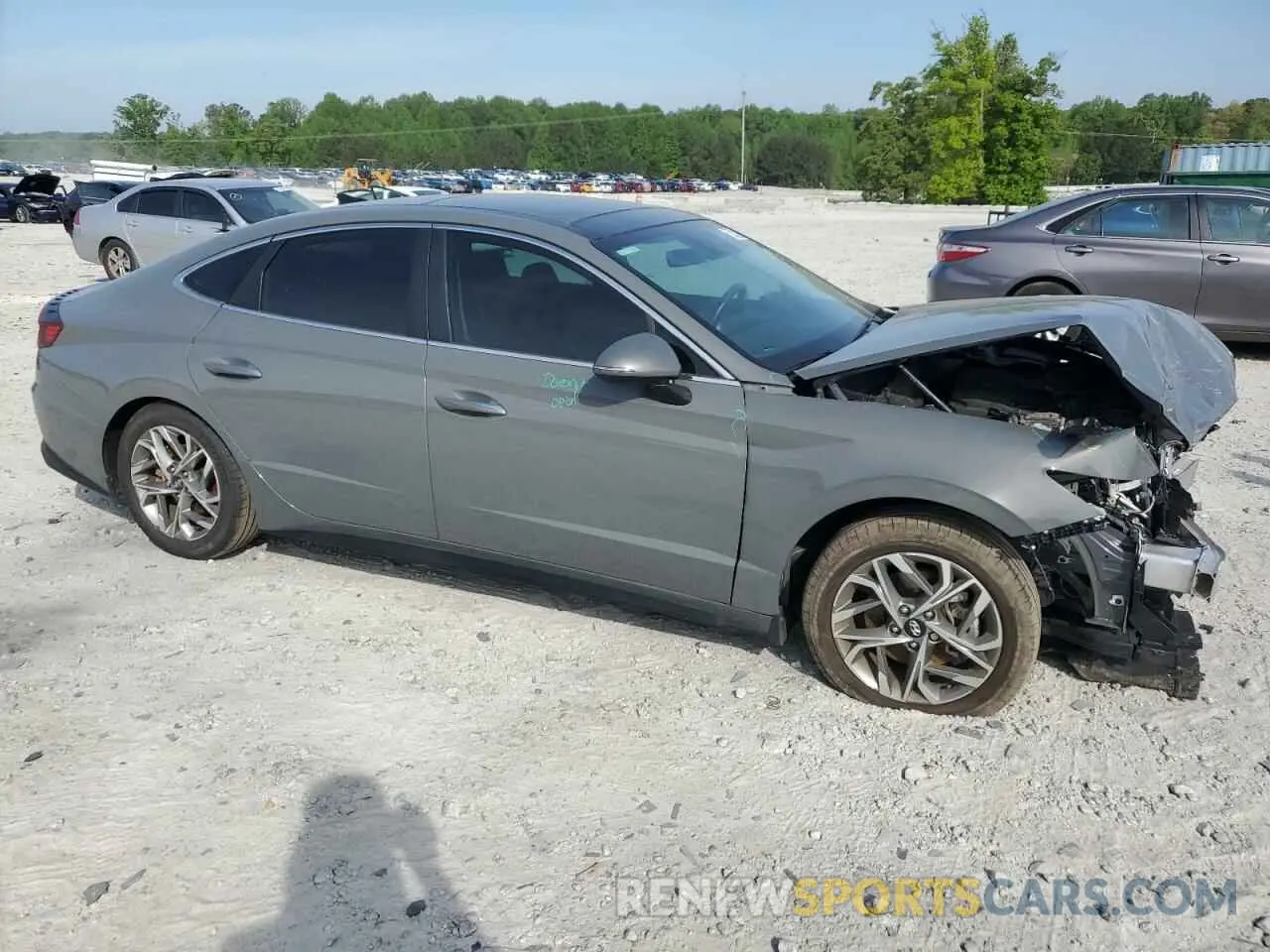 4 Photograph of a damaged car KMHL14JA6PA311926 HYUNDAI SONATA 2023