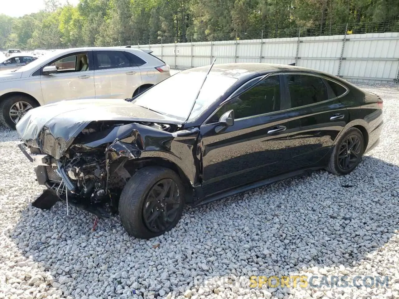 1 Photograph of a damaged car KMHL14JA8PA274846 HYUNDAI SONATA 2023