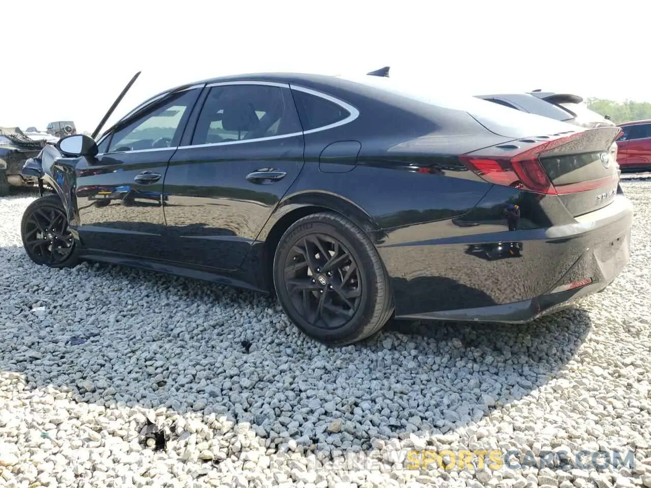 2 Photograph of a damaged car KMHL14JA8PA274846 HYUNDAI SONATA 2023