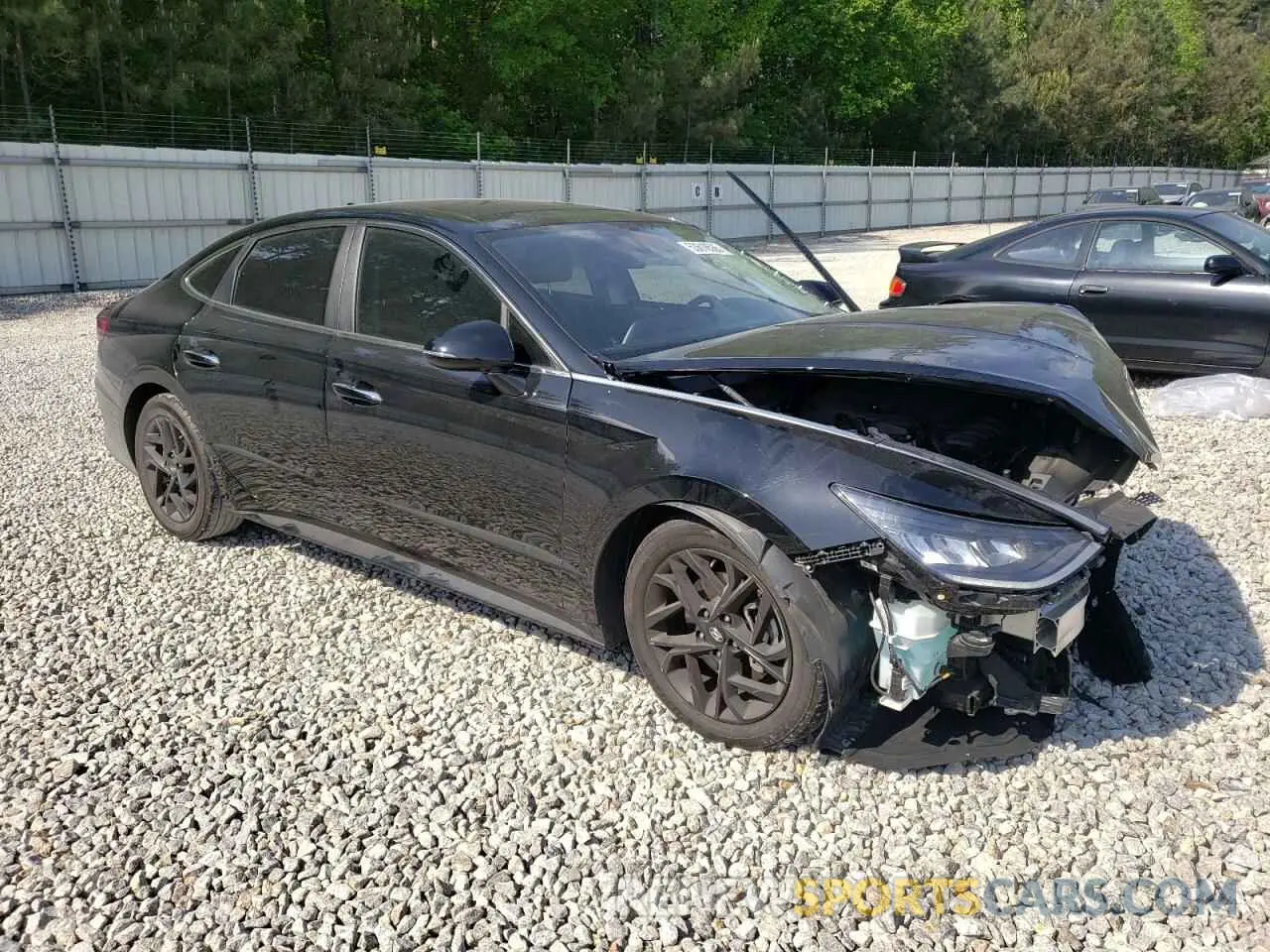 4 Photograph of a damaged car KMHL14JA8PA274846 HYUNDAI SONATA 2023