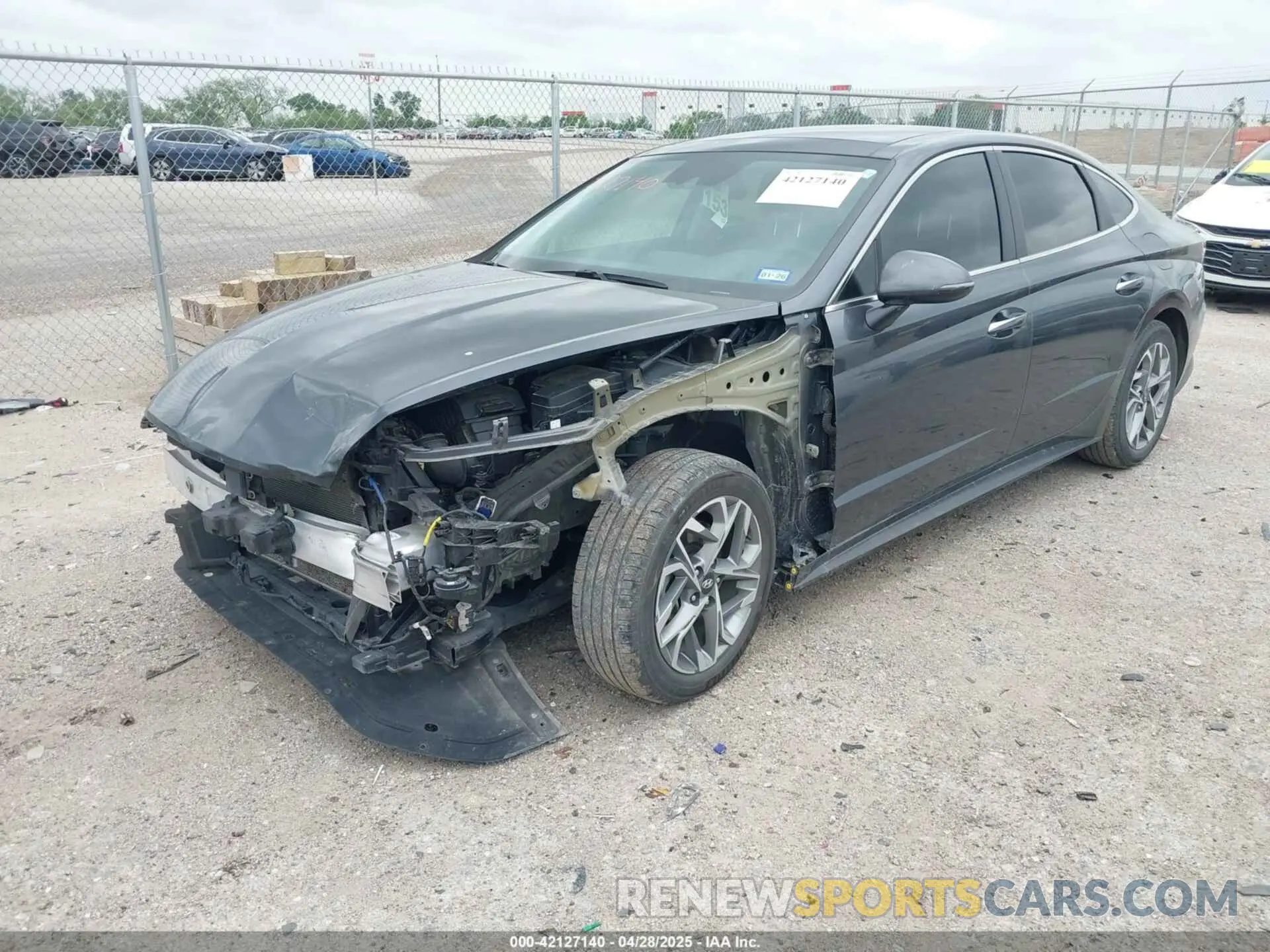 2 Фотография поврежденного автомобиля KMHL14JA8PA294420 HYUNDAI SONATA 2023