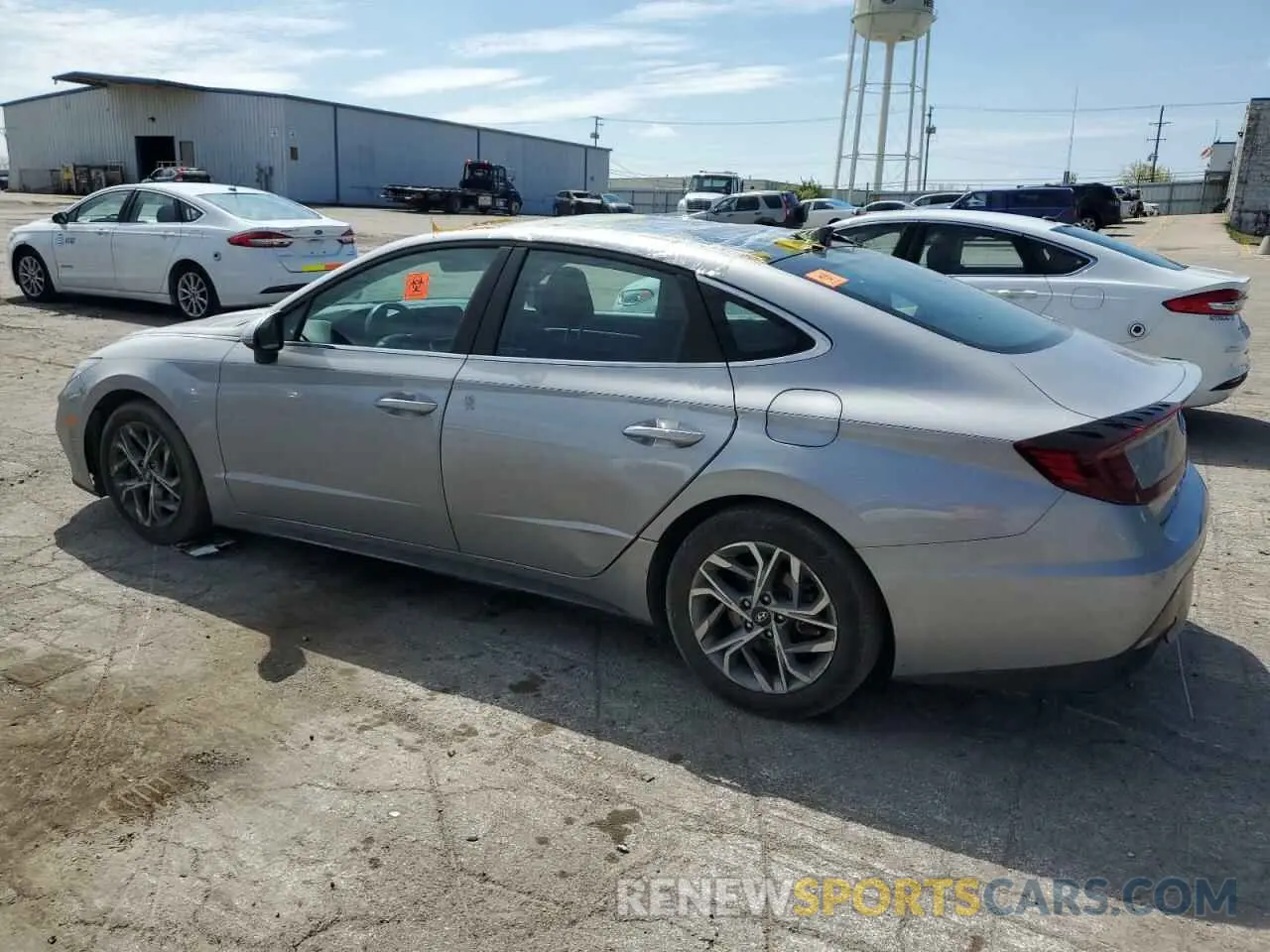 2 Photograph of a damaged car KMHL14JA8PA301107 HYUNDAI SONATA 2023