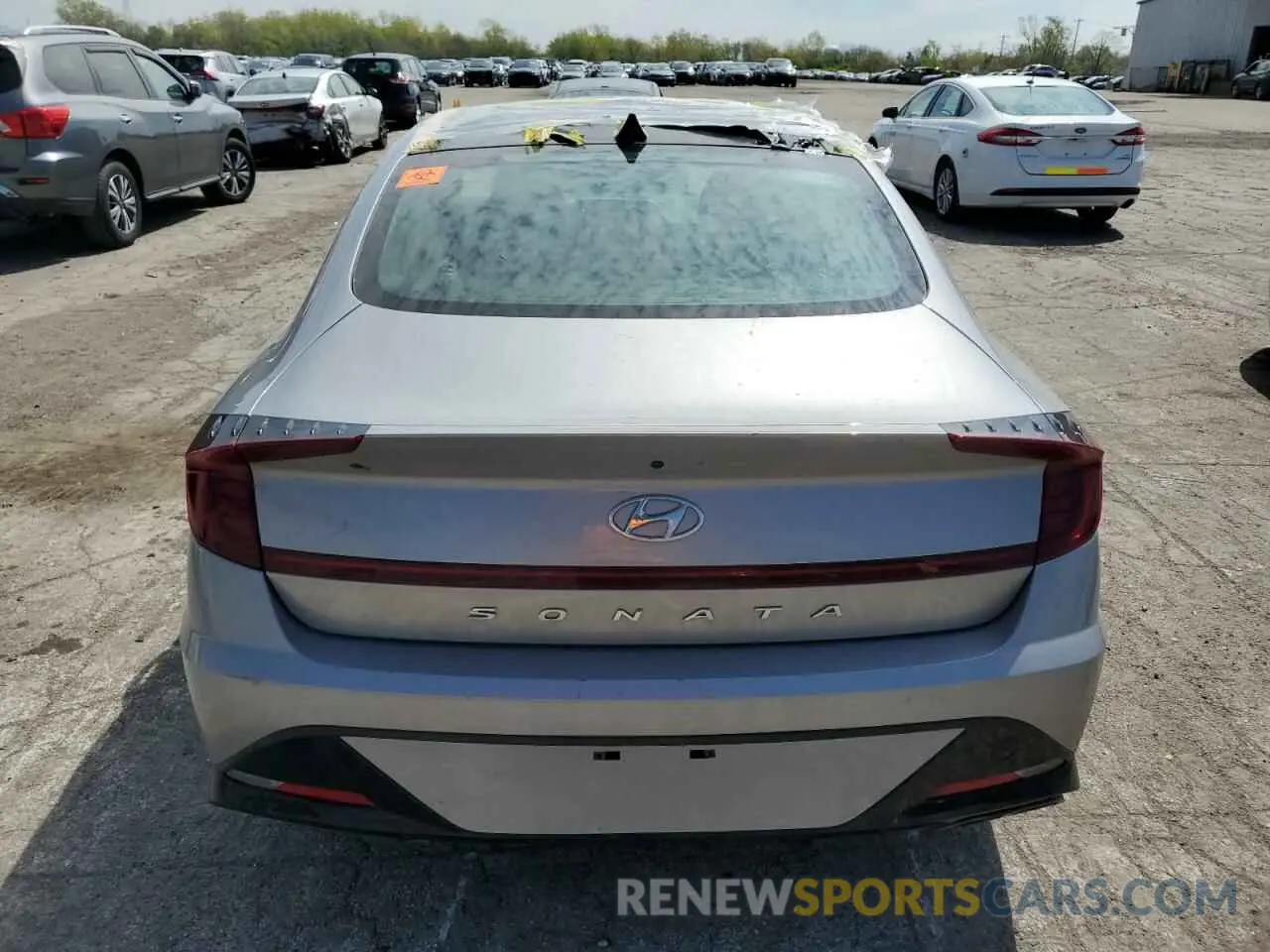 6 Photograph of a damaged car KMHL14JA8PA301107 HYUNDAI SONATA 2023