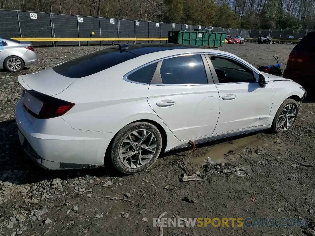 3 Фотография поврежденного автомобиля KMHL14JA9PA327876 HYUNDAI SONATA 2023