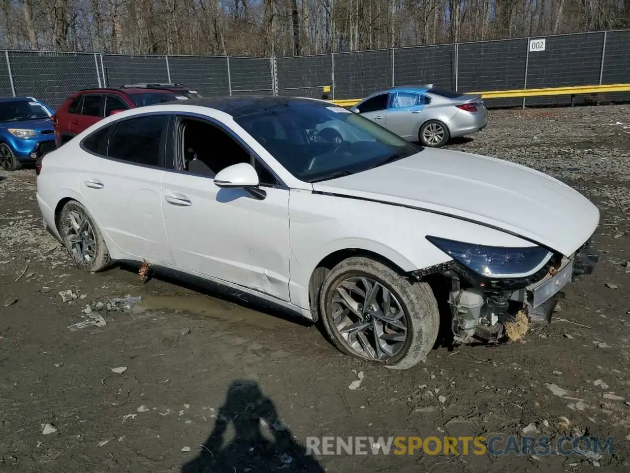 4 Фотография поврежденного автомобиля KMHL14JA9PA327876 HYUNDAI SONATA 2023