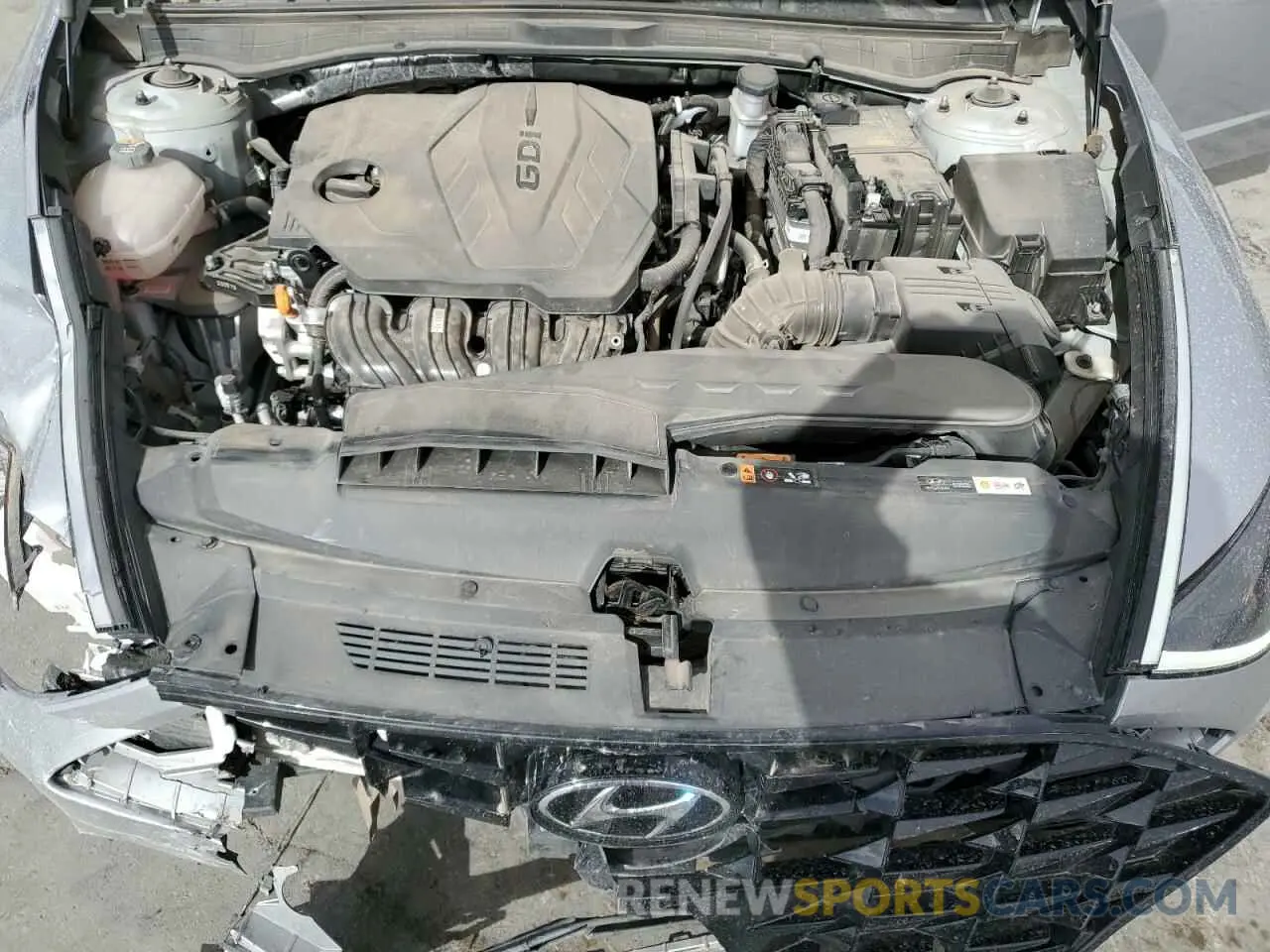 12 Photograph of a damaged car KMHL14JA9PA342765 HYUNDAI SONATA 2023