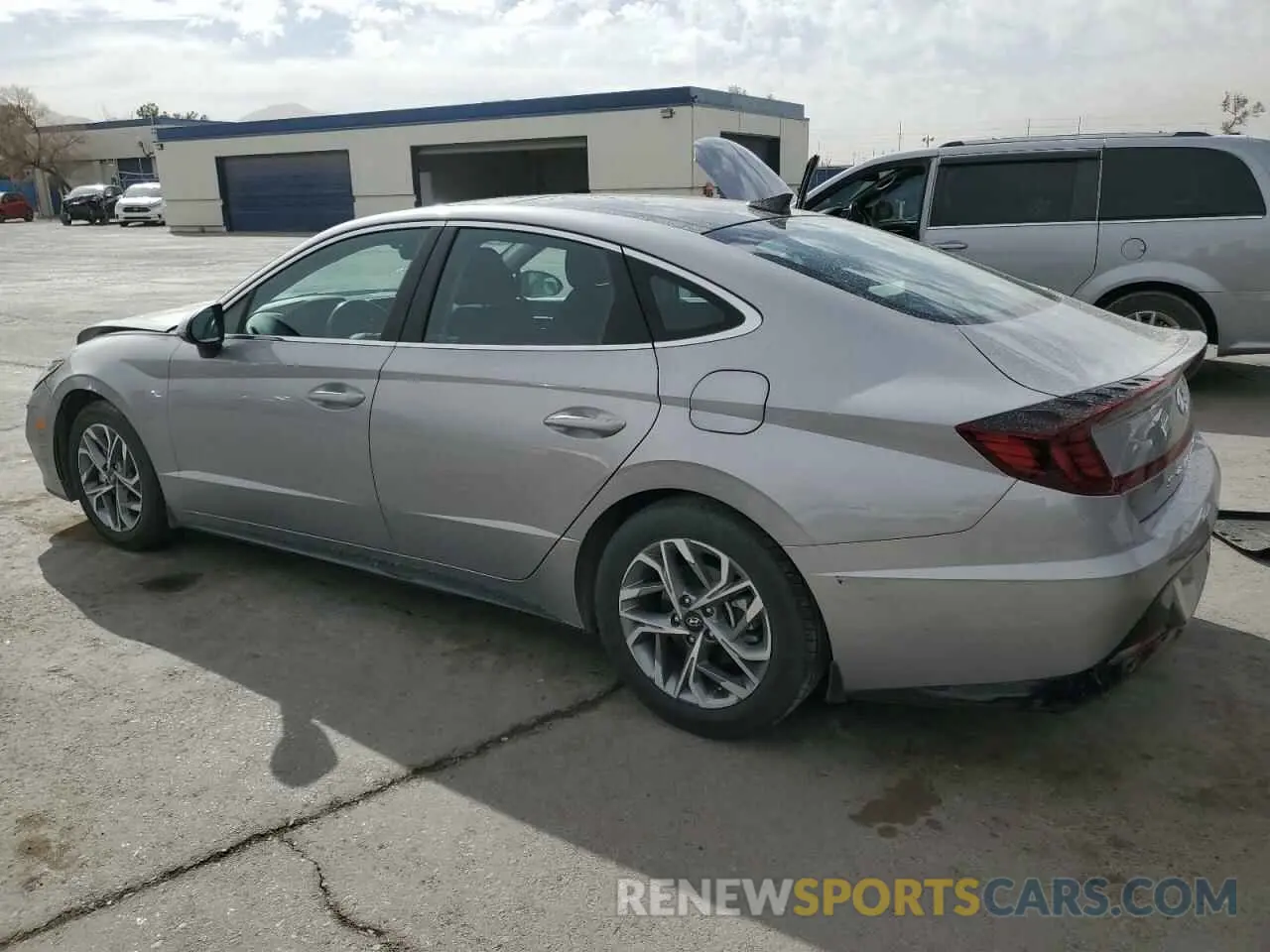 2 Photograph of a damaged car KMHL14JA9PA342765 HYUNDAI SONATA 2023