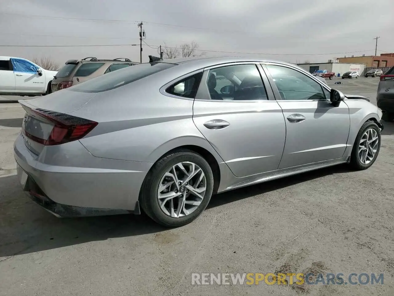 3 Photograph of a damaged car KMHL14JA9PA342765 HYUNDAI SONATA 2023