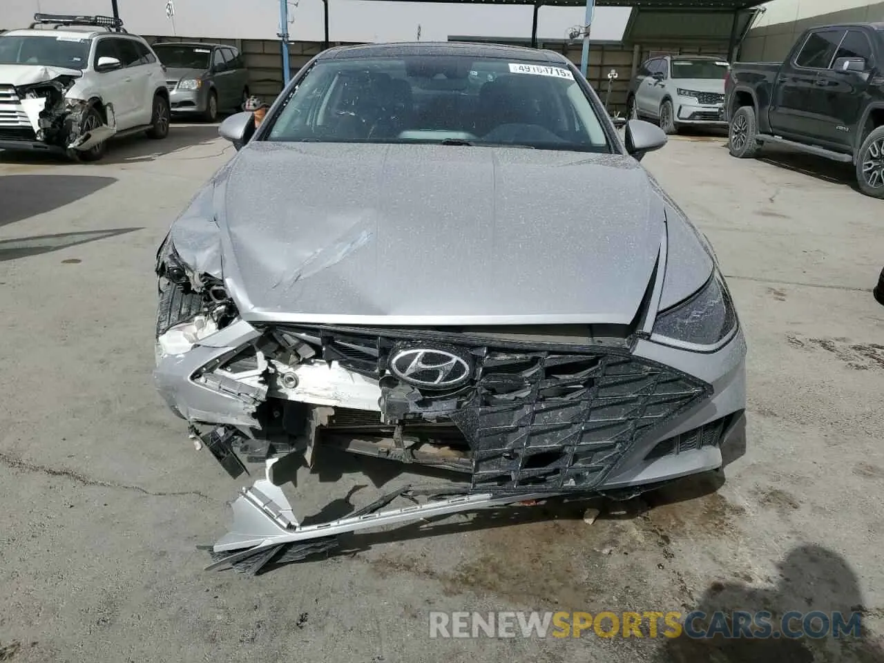 5 Photograph of a damaged car KMHL14JA9PA342765 HYUNDAI SONATA 2023