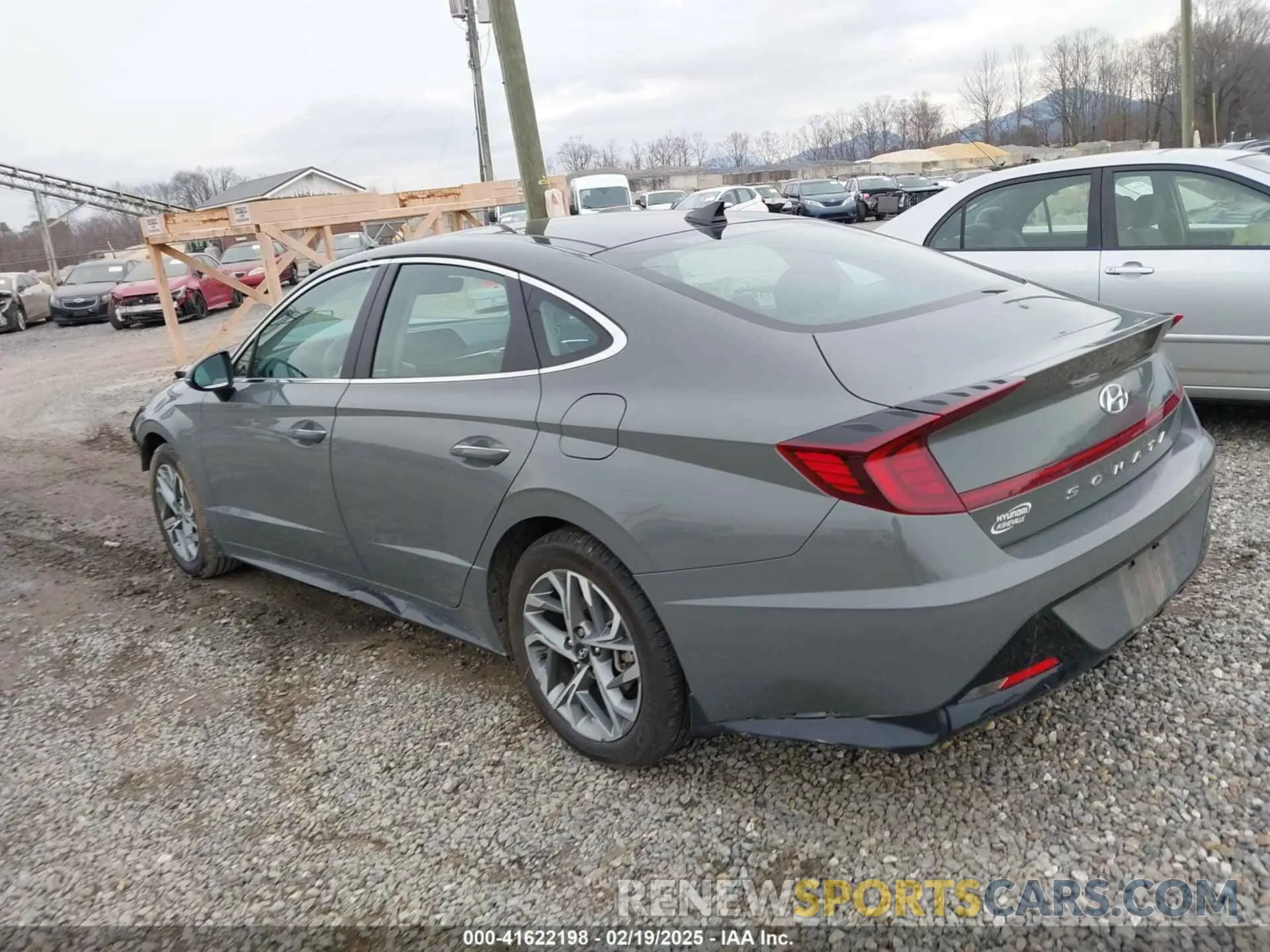 3 Photograph of a damaged car KMHL14JAXPA293933 HYUNDAI SONATA 2023